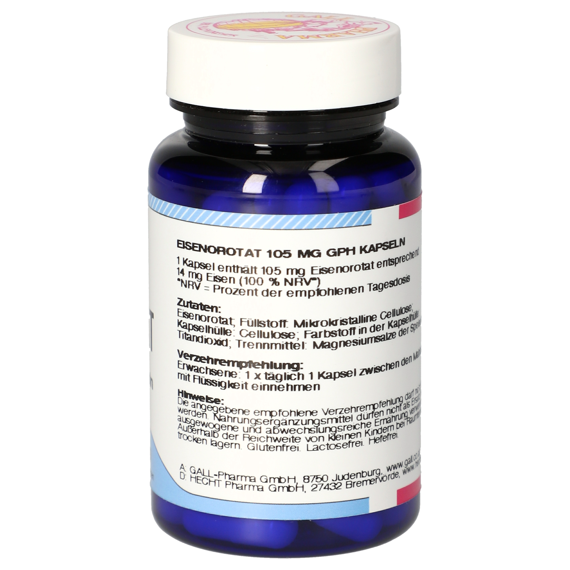 Eisenorotat 105 mg GPH Kapseln