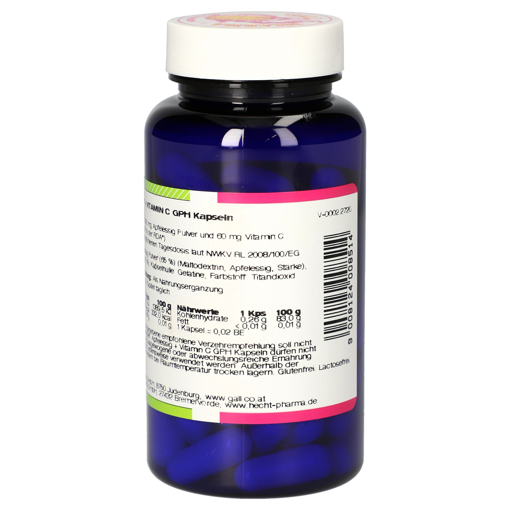 Apfelessig + Vitamin C GPH Kapseln