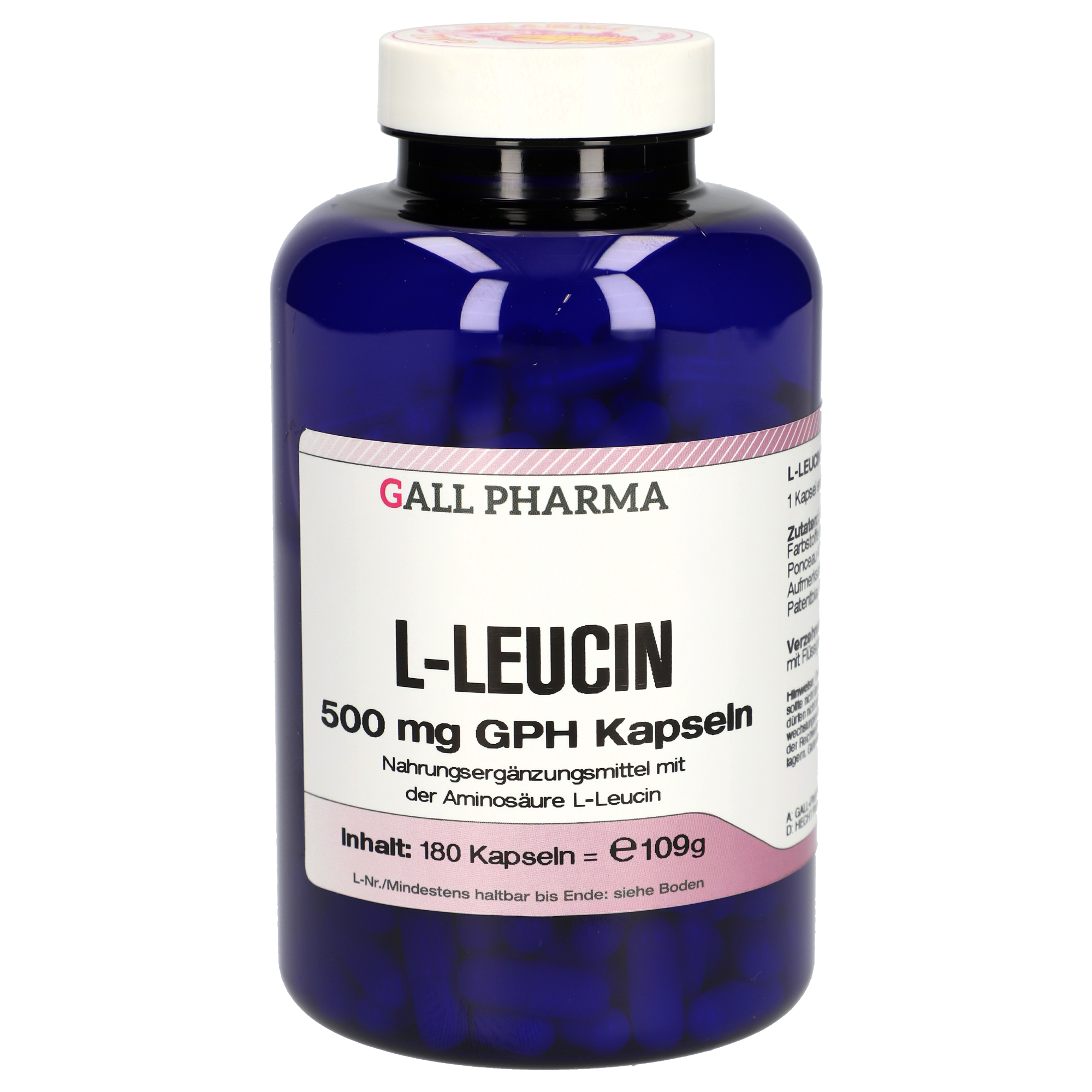 L-Leucin 500 mg GPH Kapseln
