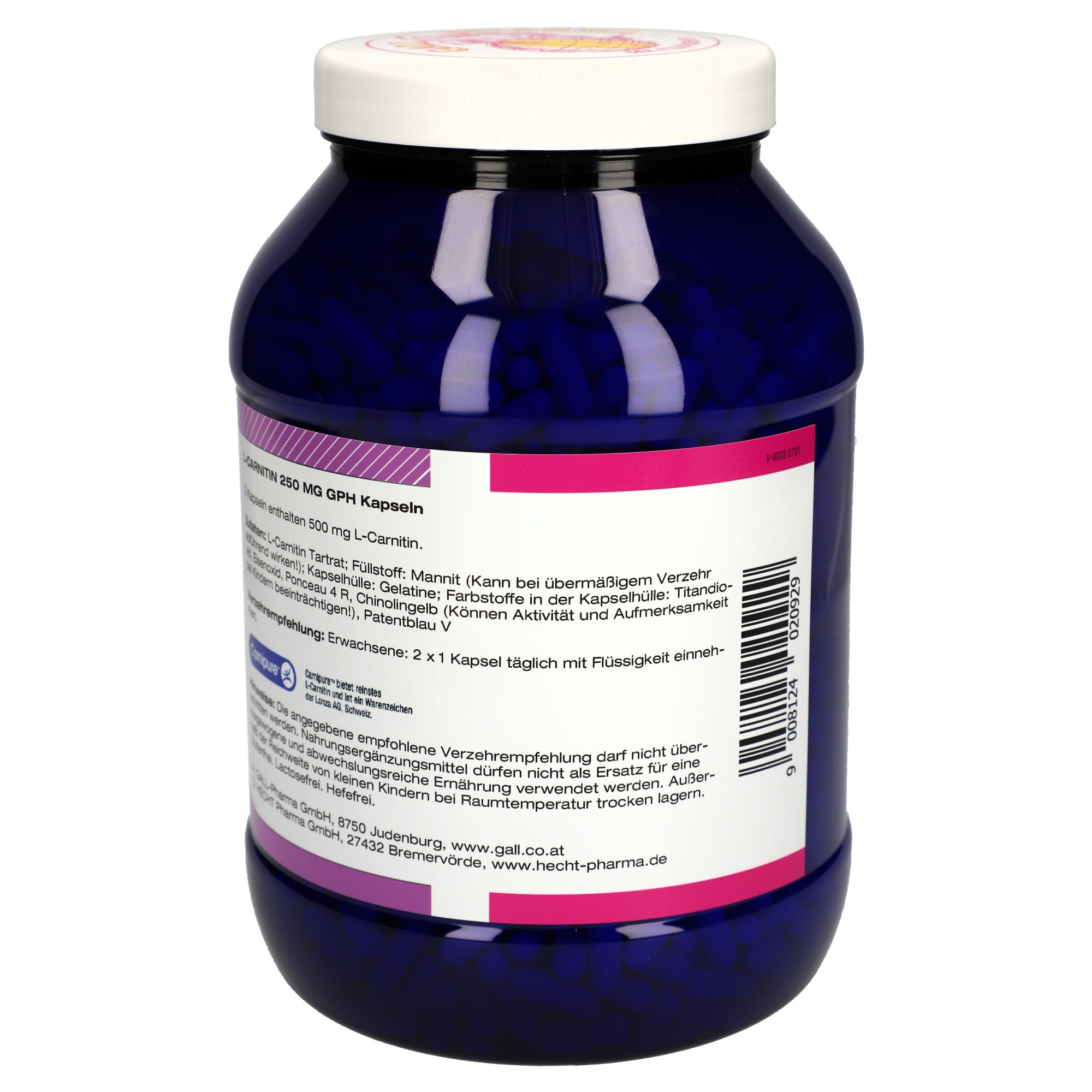 L-Carnitin 250 mg GPH Kapseln