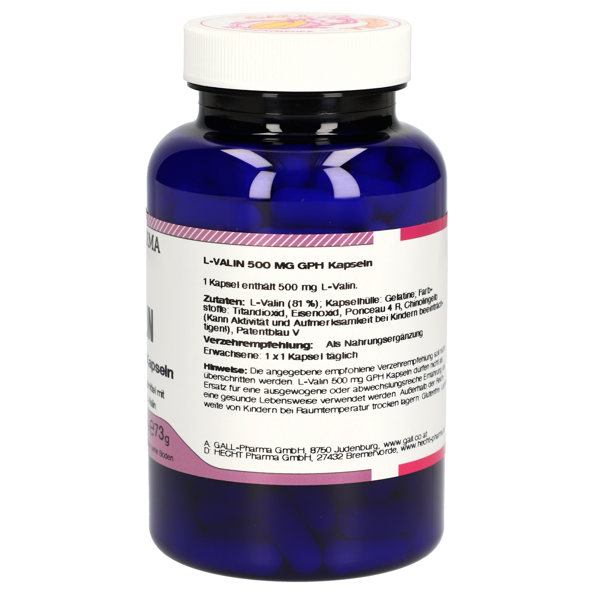 L-Valin 500 mg GPH Kapseln