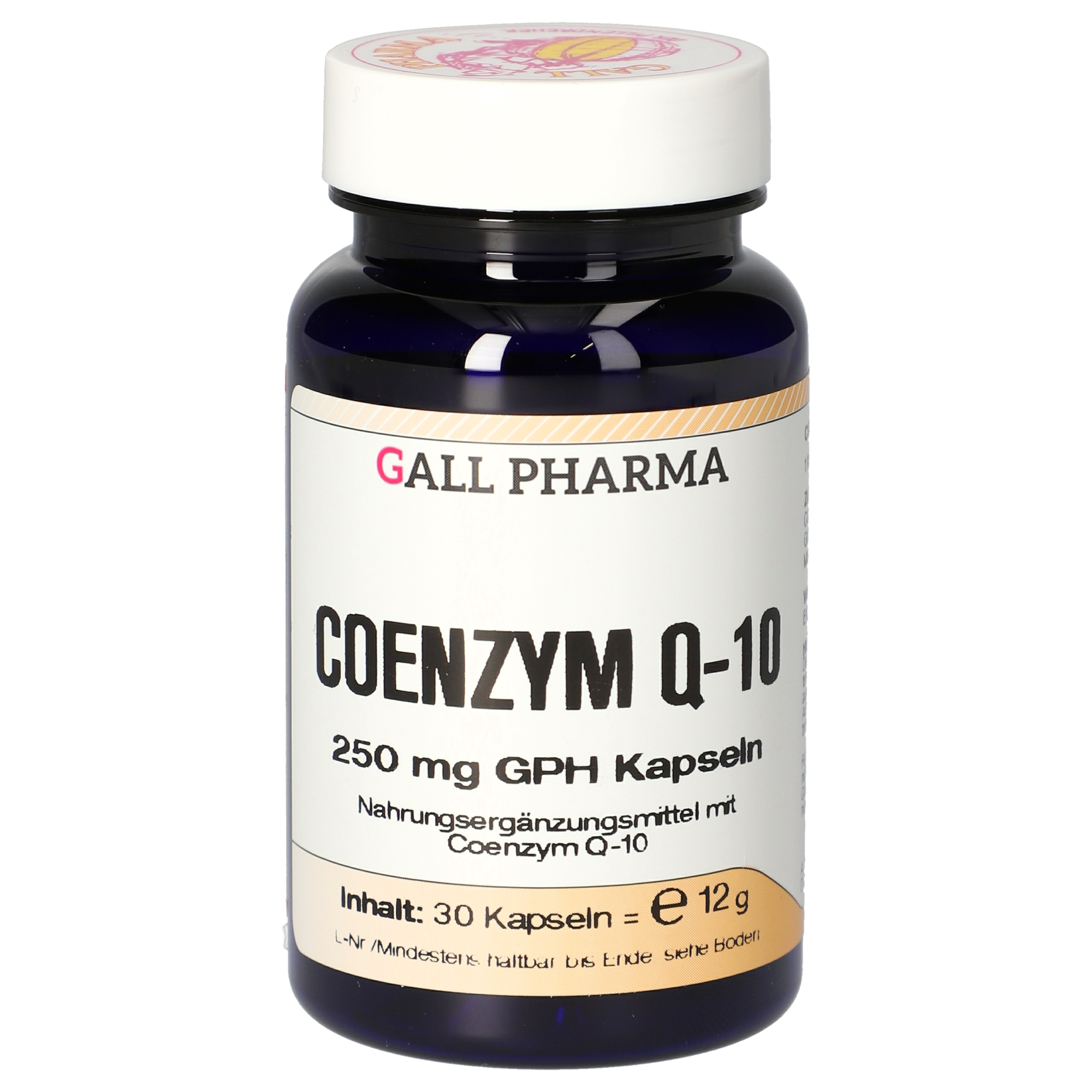 Coenzym Q-10 250 mg GPH Kapseln Coenzym Q-10 250 mg GPH Kapseln