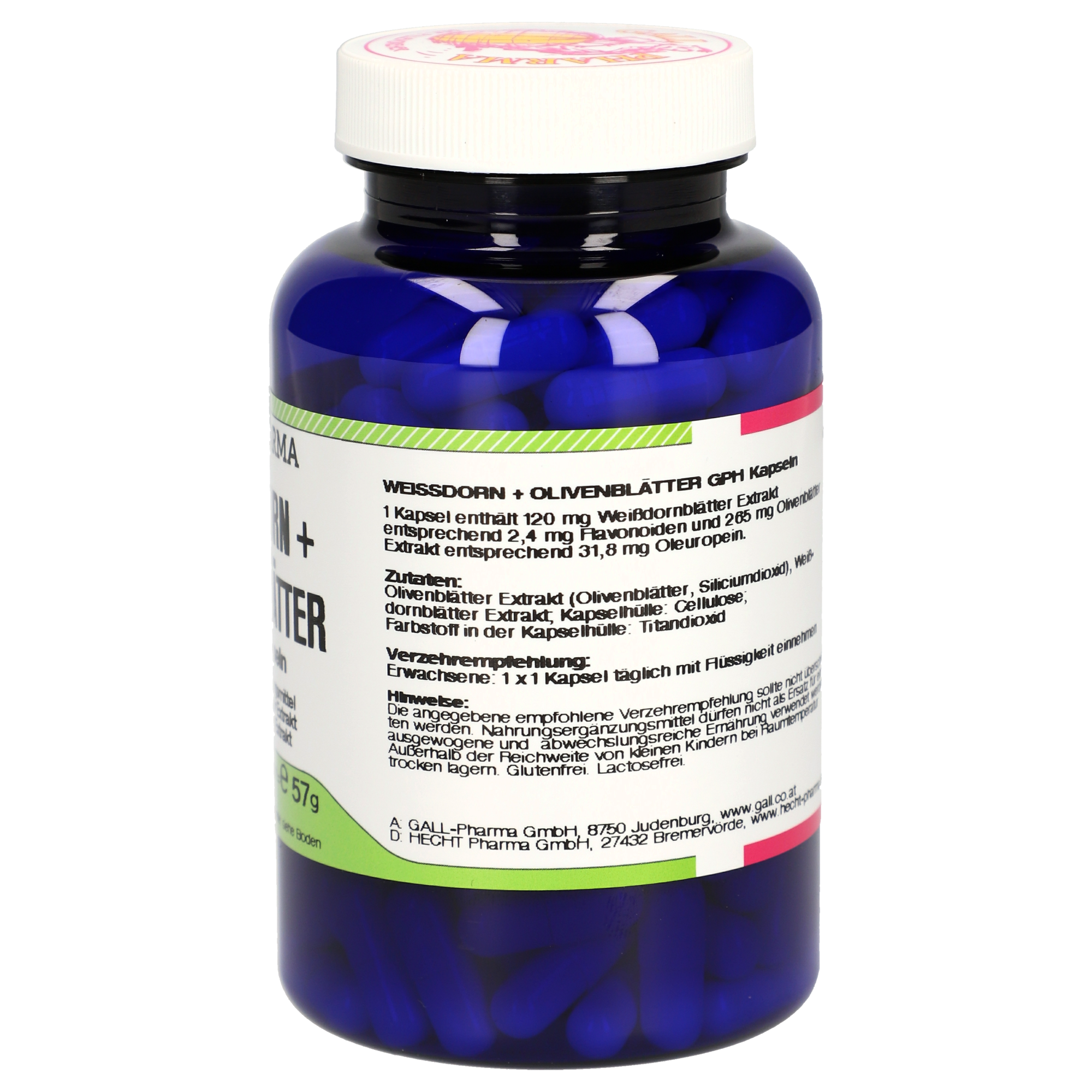 Hawthorn + Olive Leaves GPH Capsules
