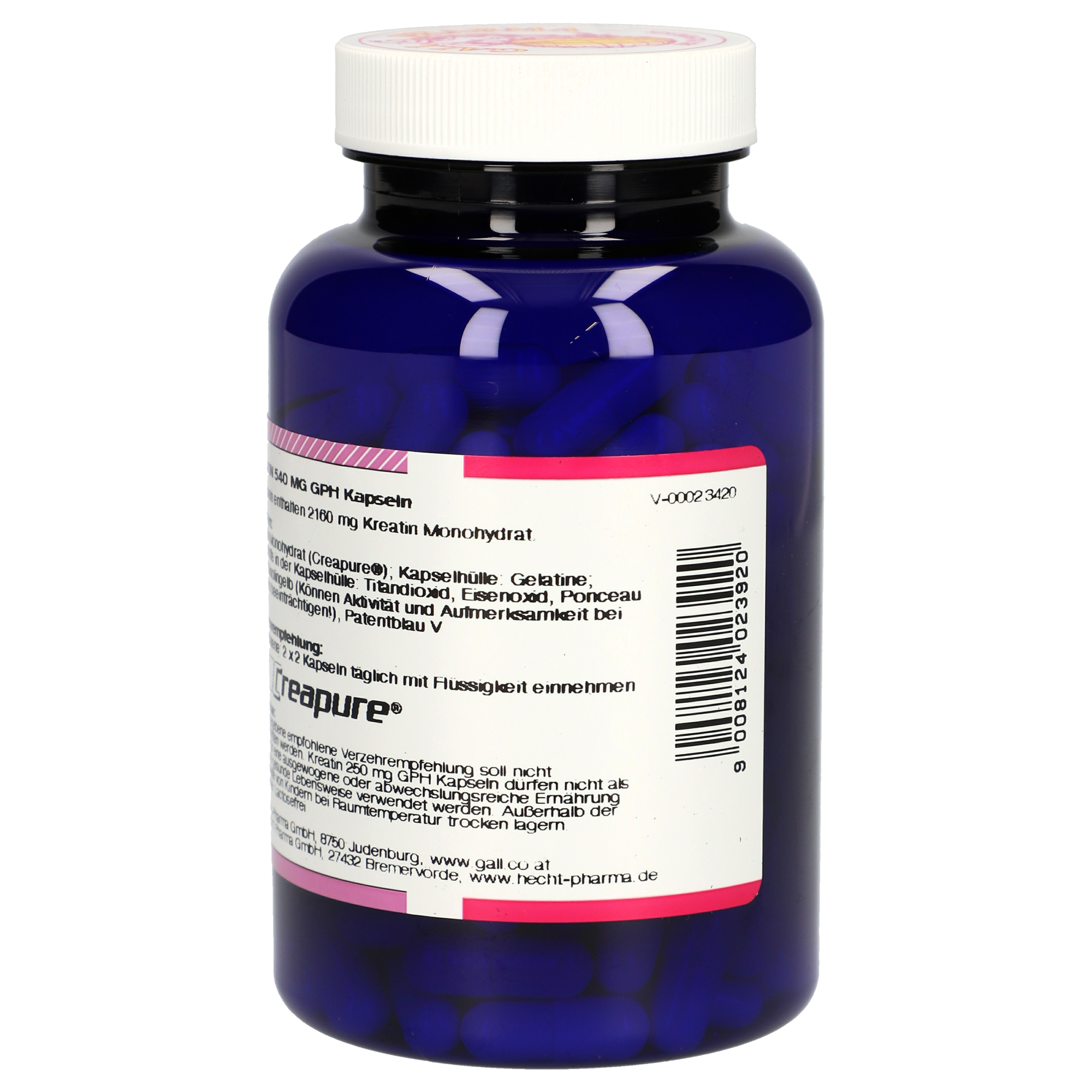 Kreatin 540 mg GPH Kapseln