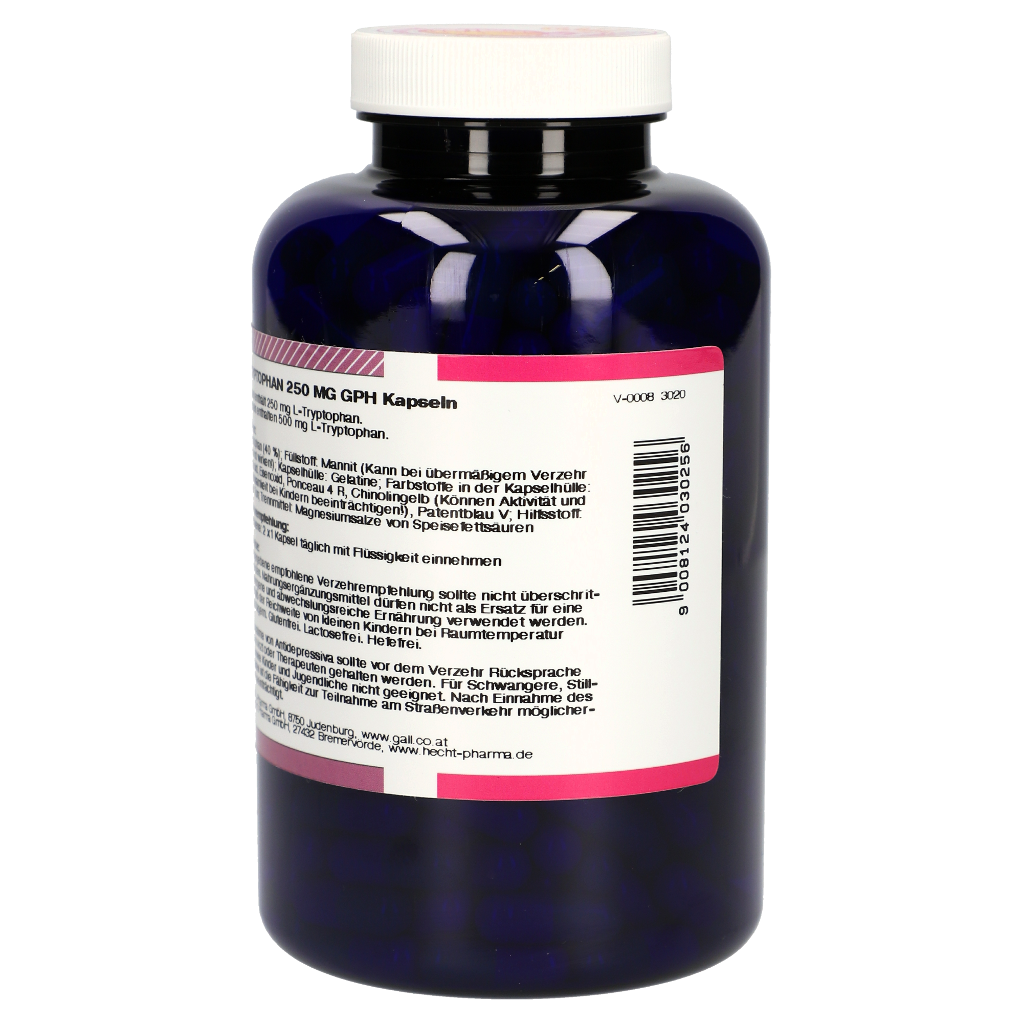 L-Tryptophan 250 mg GPH Kapseln