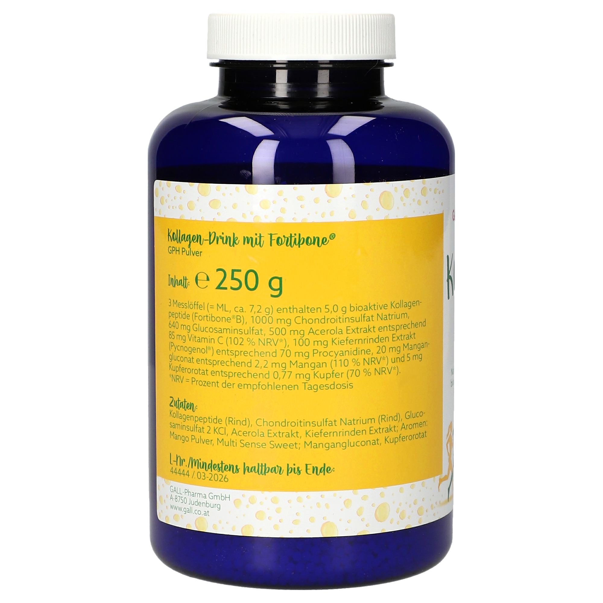 Kollagen-Drink Fortibone® Mango GPH Pulver