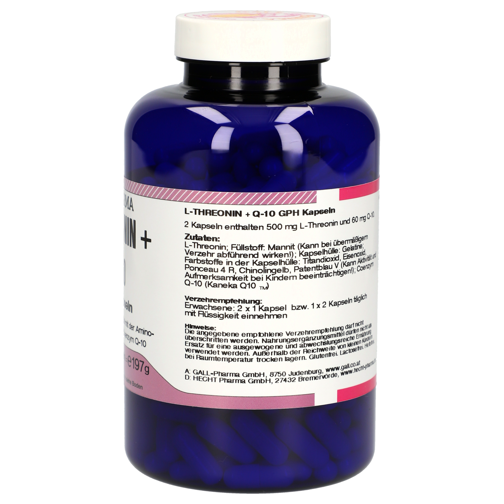 L-Threonin + Q-10 GPH Kapseln