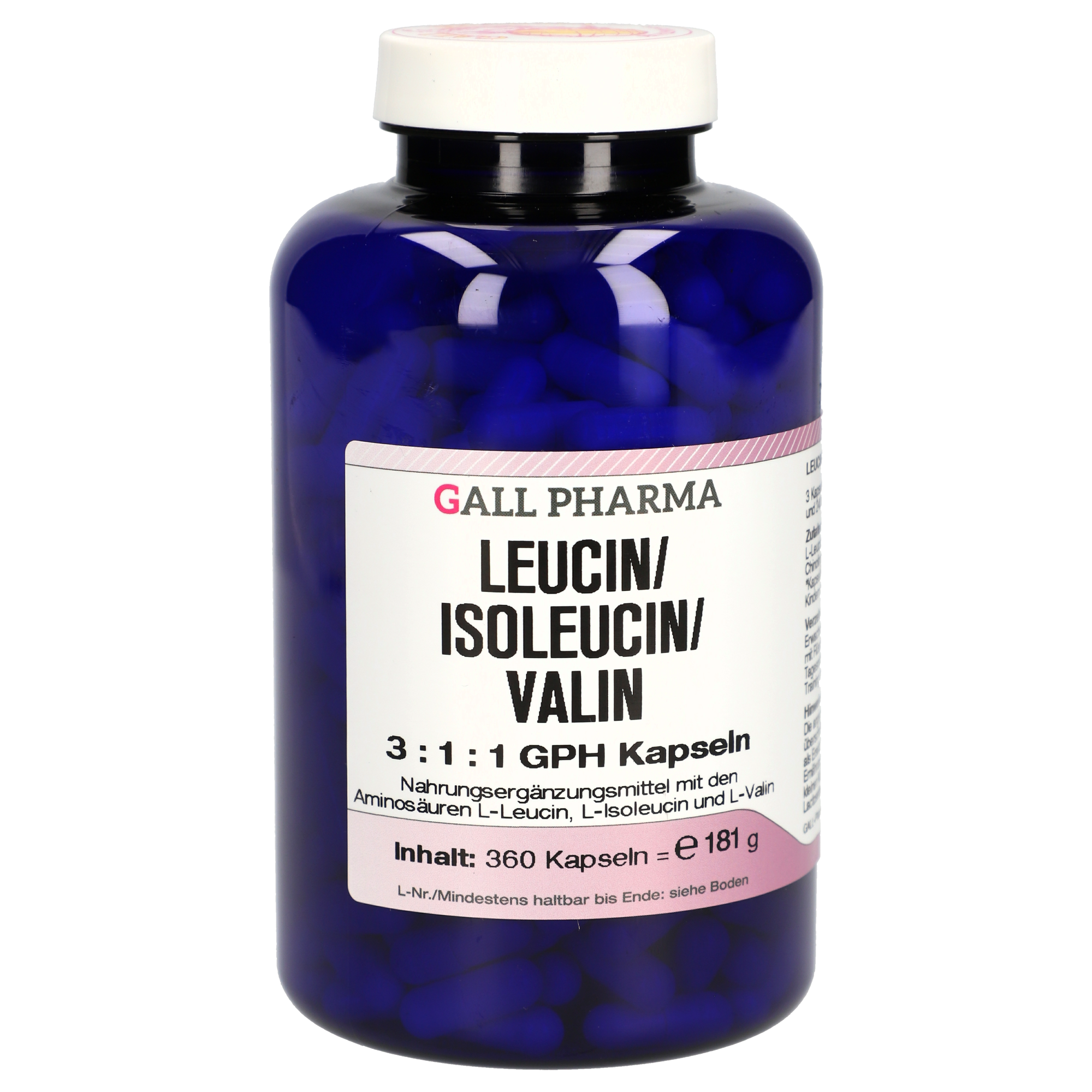 Leucin / Isoleucin / Valin 3:1:1 GPH Kapseln