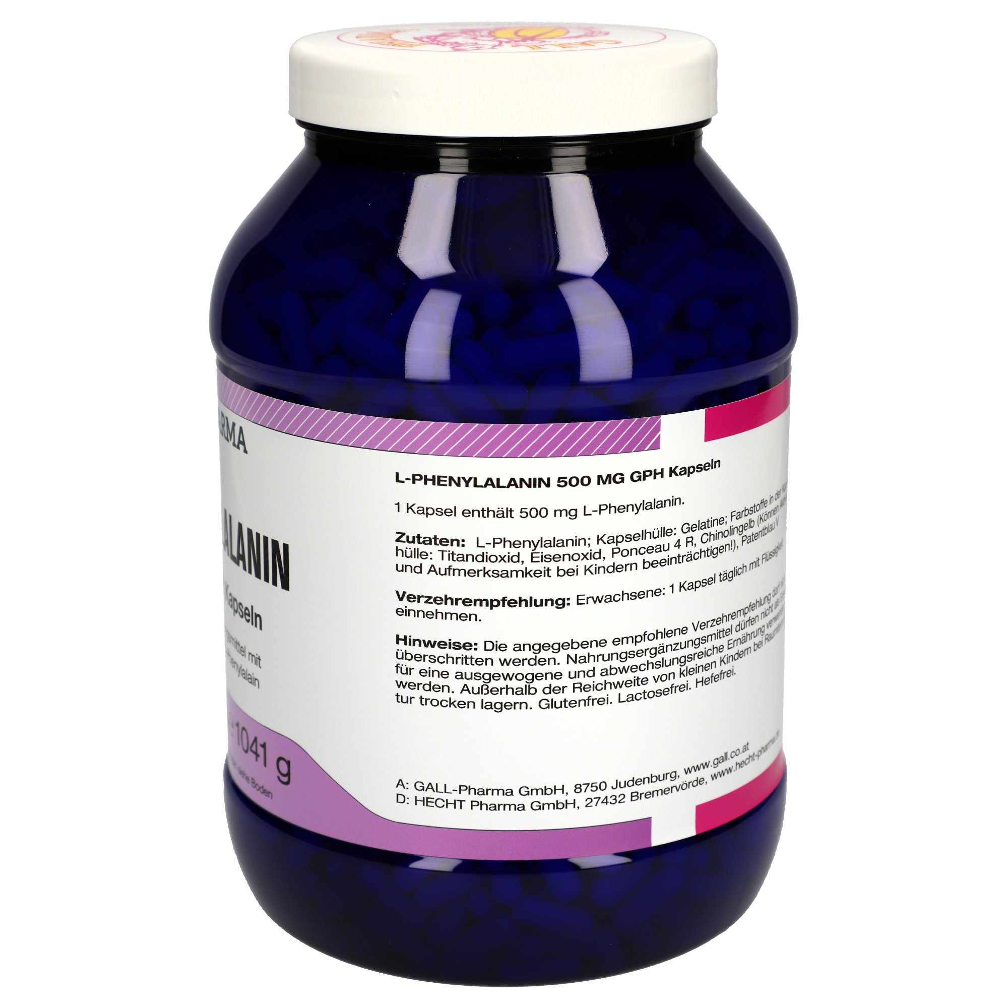 L-Phenylalanin 500 mg GPH Kapseln