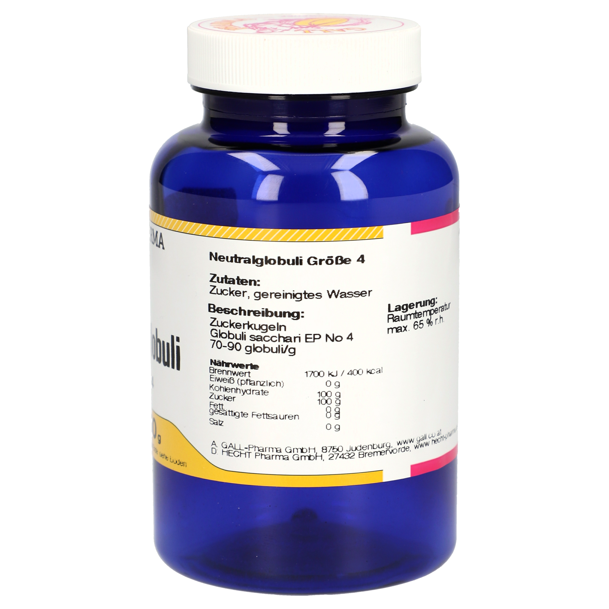 Neutralglobuli Größe 4 GPH