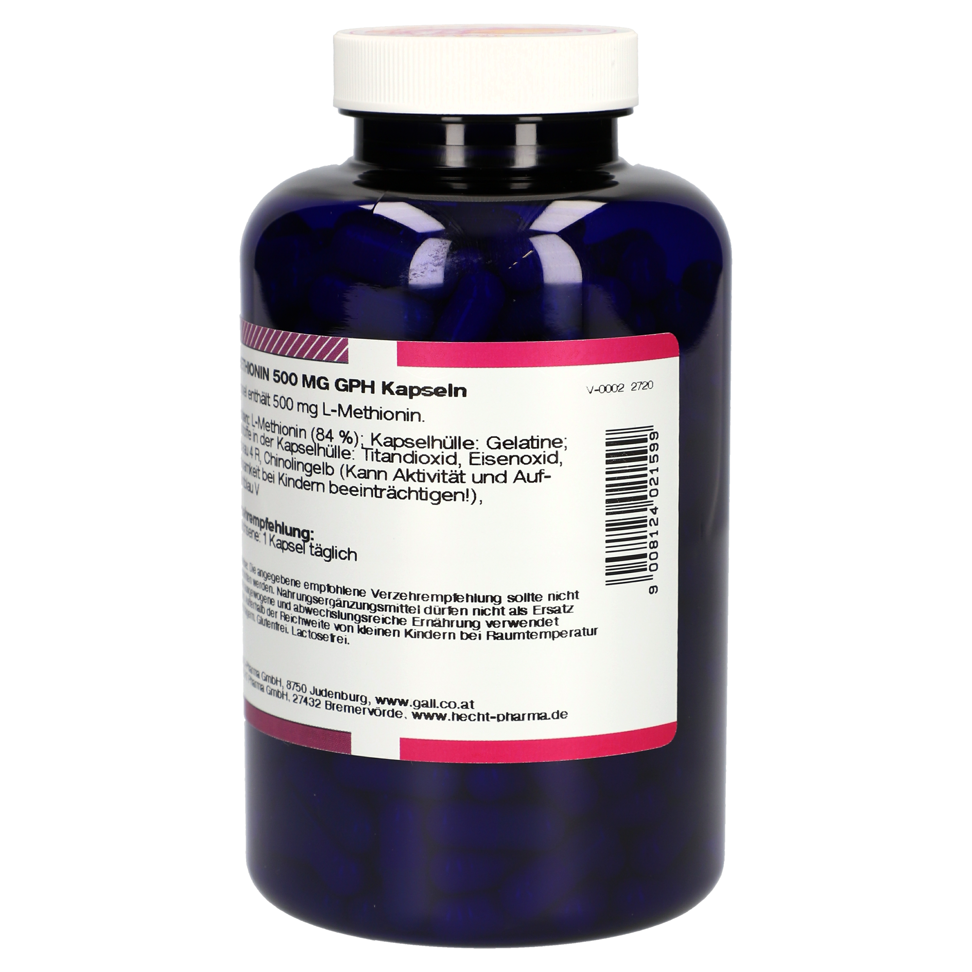 L-Methionin 500 mg GPH Kapseln