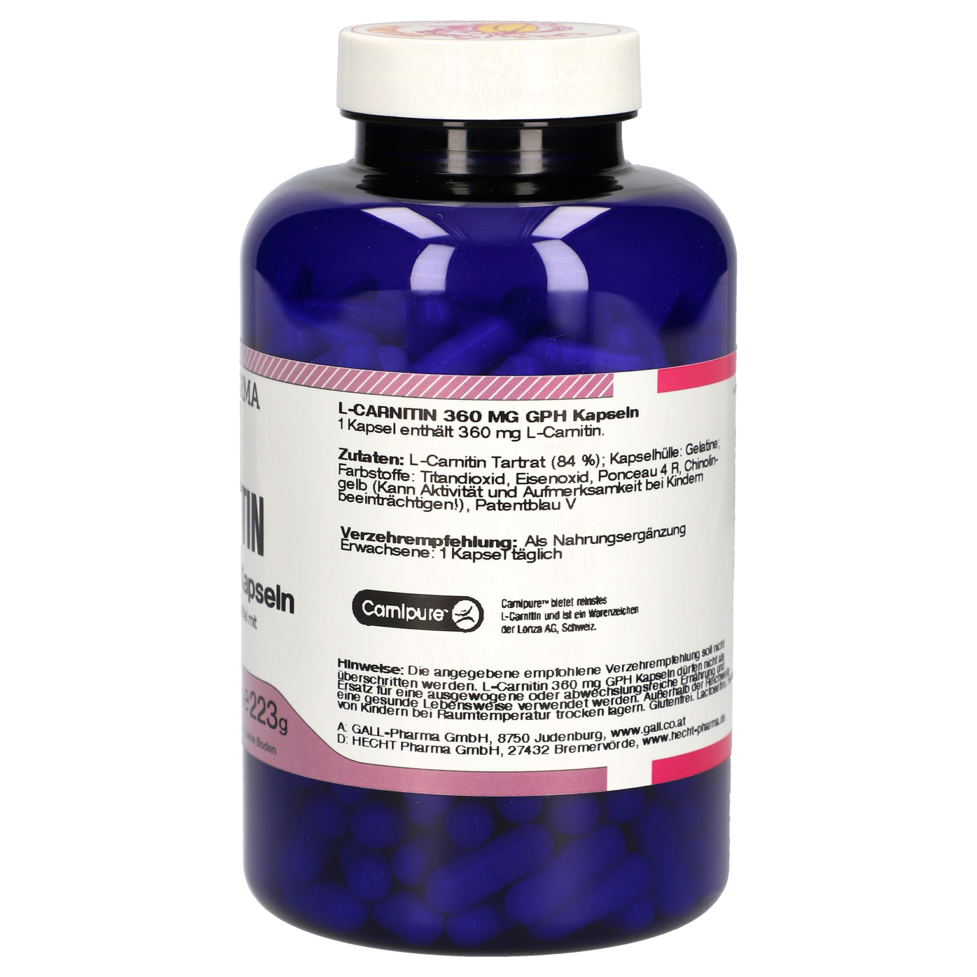 L-Carnitin 360 mg GPH Kapseln