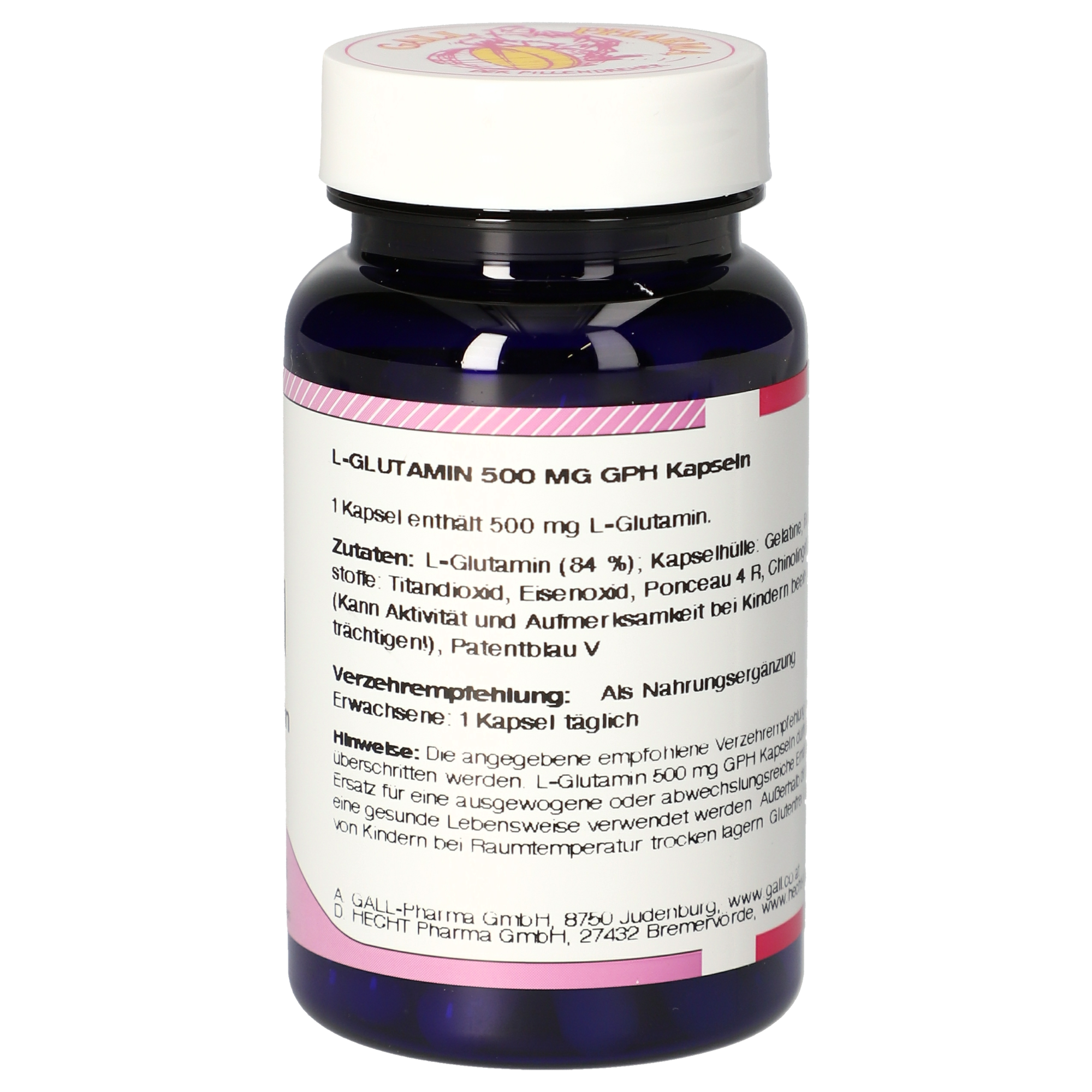 L-Glutamin 500 mg GPH Kapseln