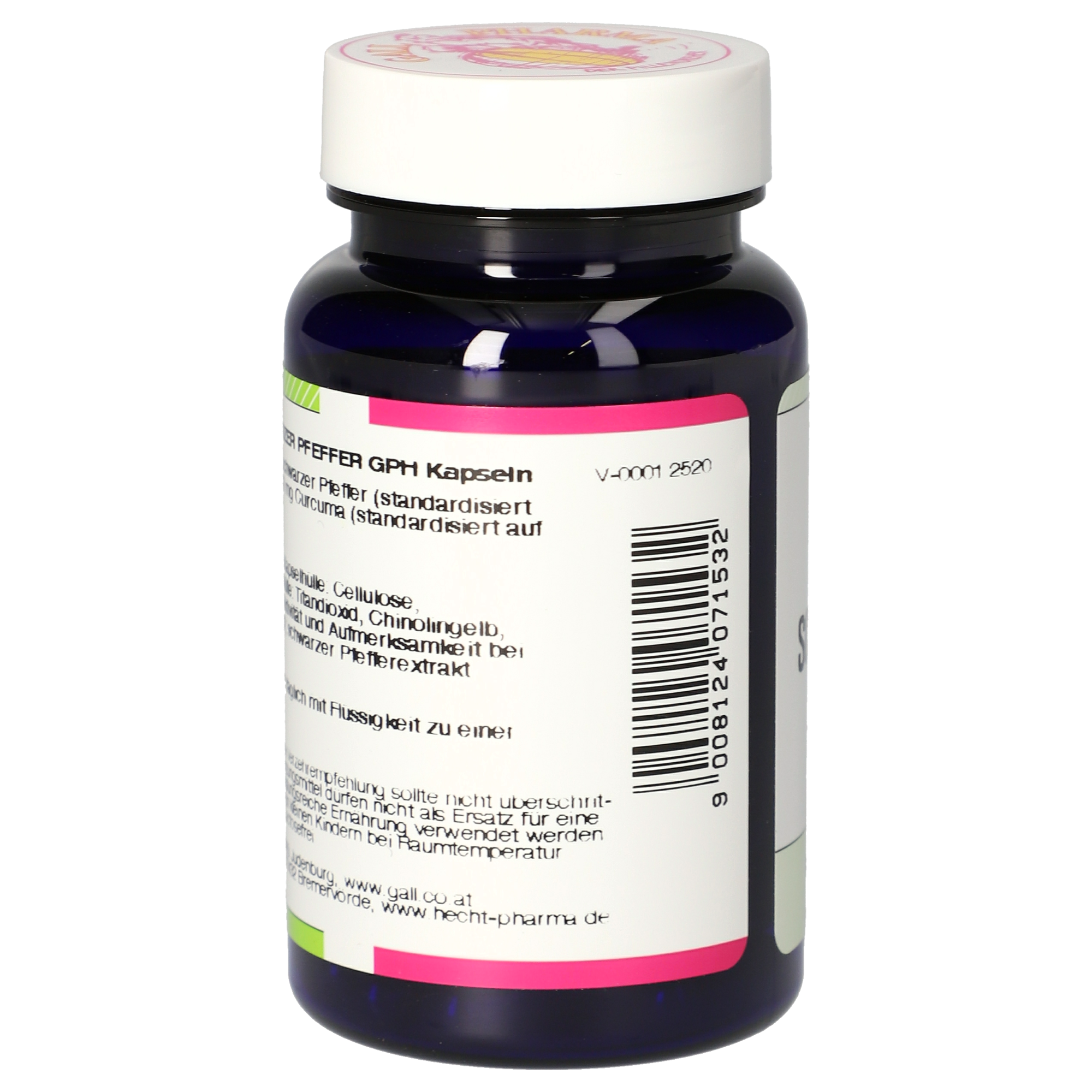 Curcuma + Schwarzer Pfeffer GPH Kapseln