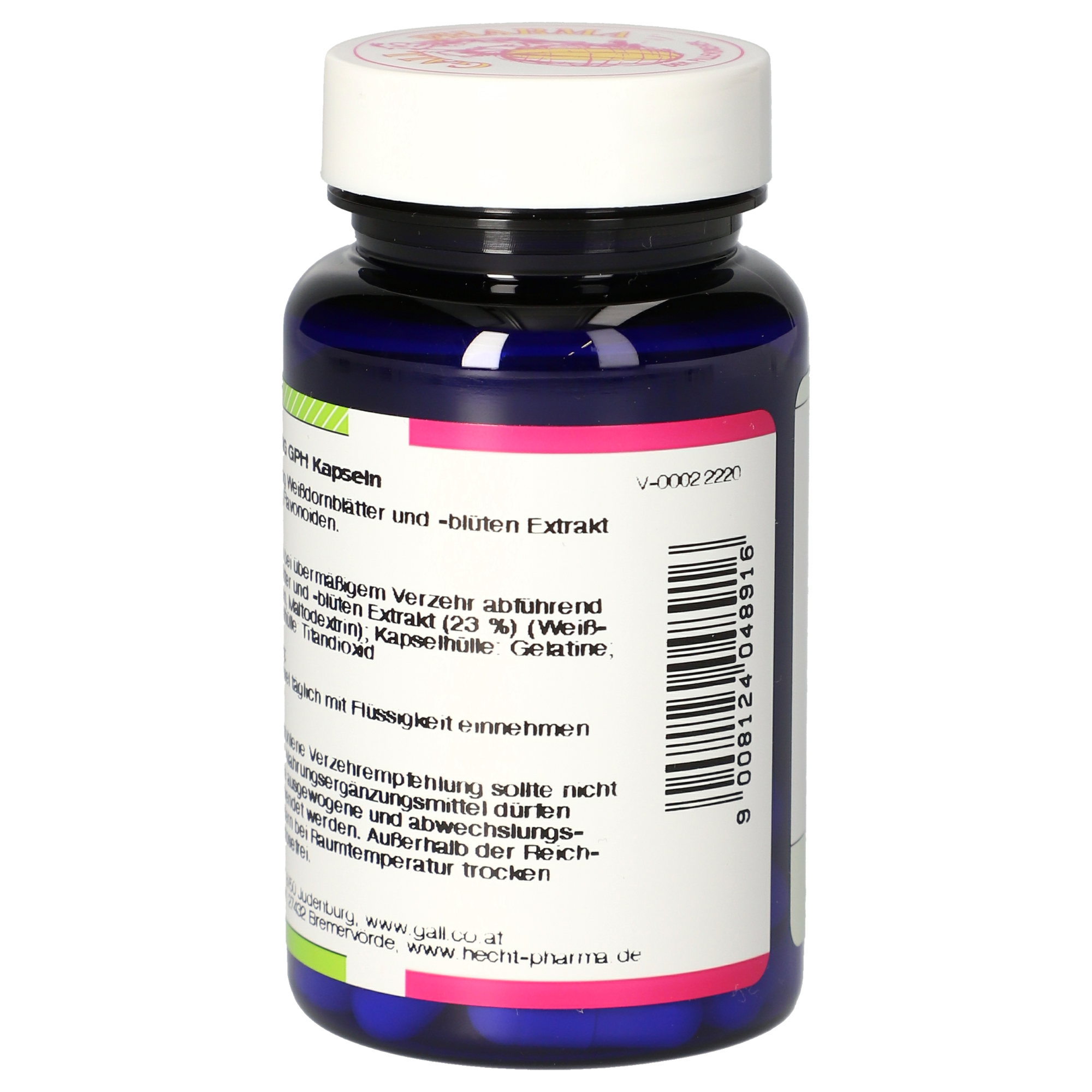 Crataegus 120 mg GPH Kapseln