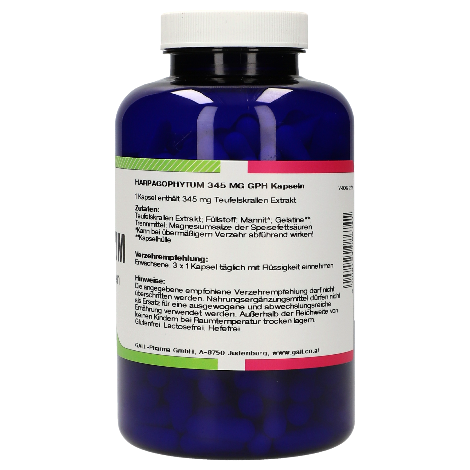 Harpagophytum 345 mg GPH Kapseln