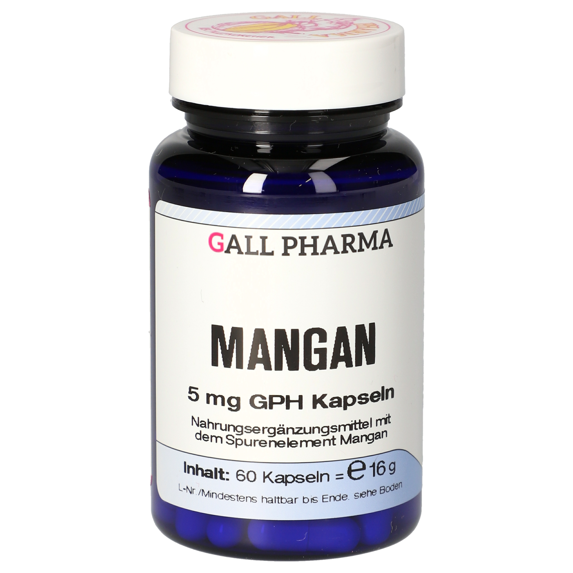 Mangan 5 mg GPH Kapseln Mangan 5 mg GPH Kapseln