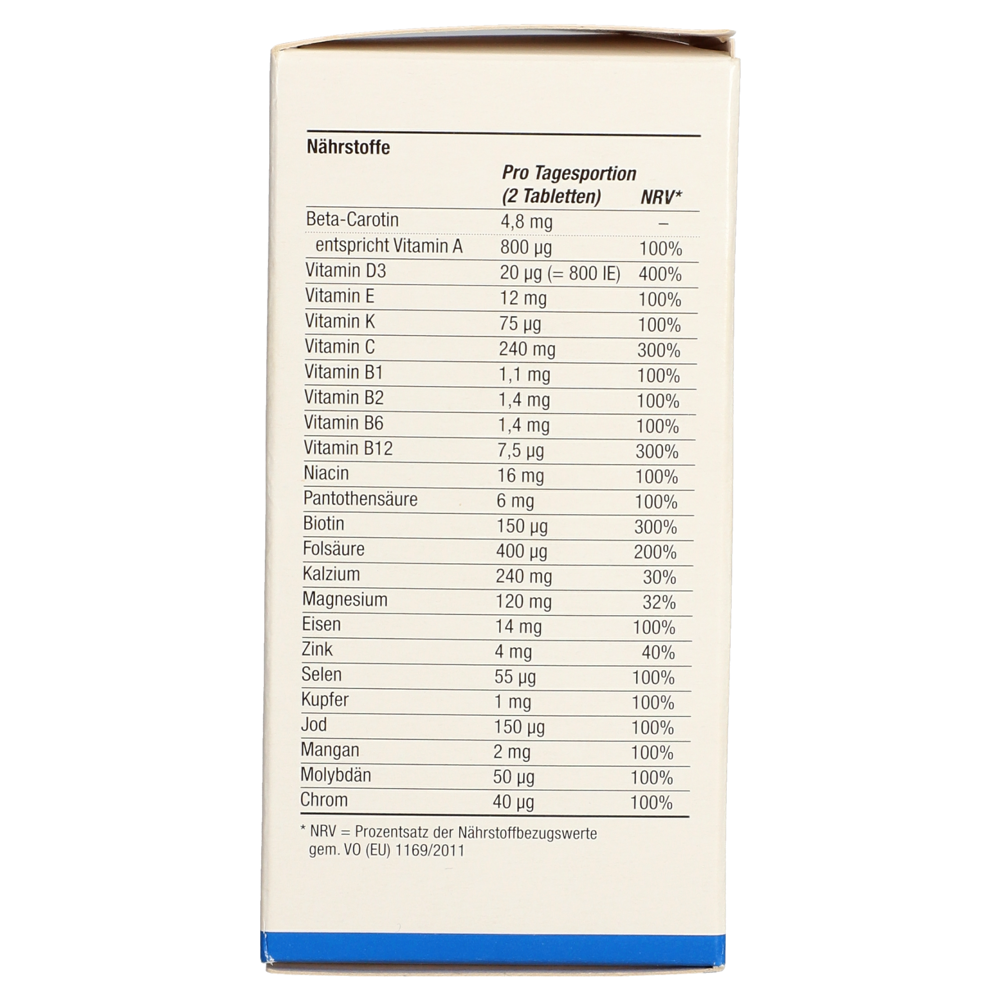 Burgerstein Multivitamin Mineral CELA Tabletten