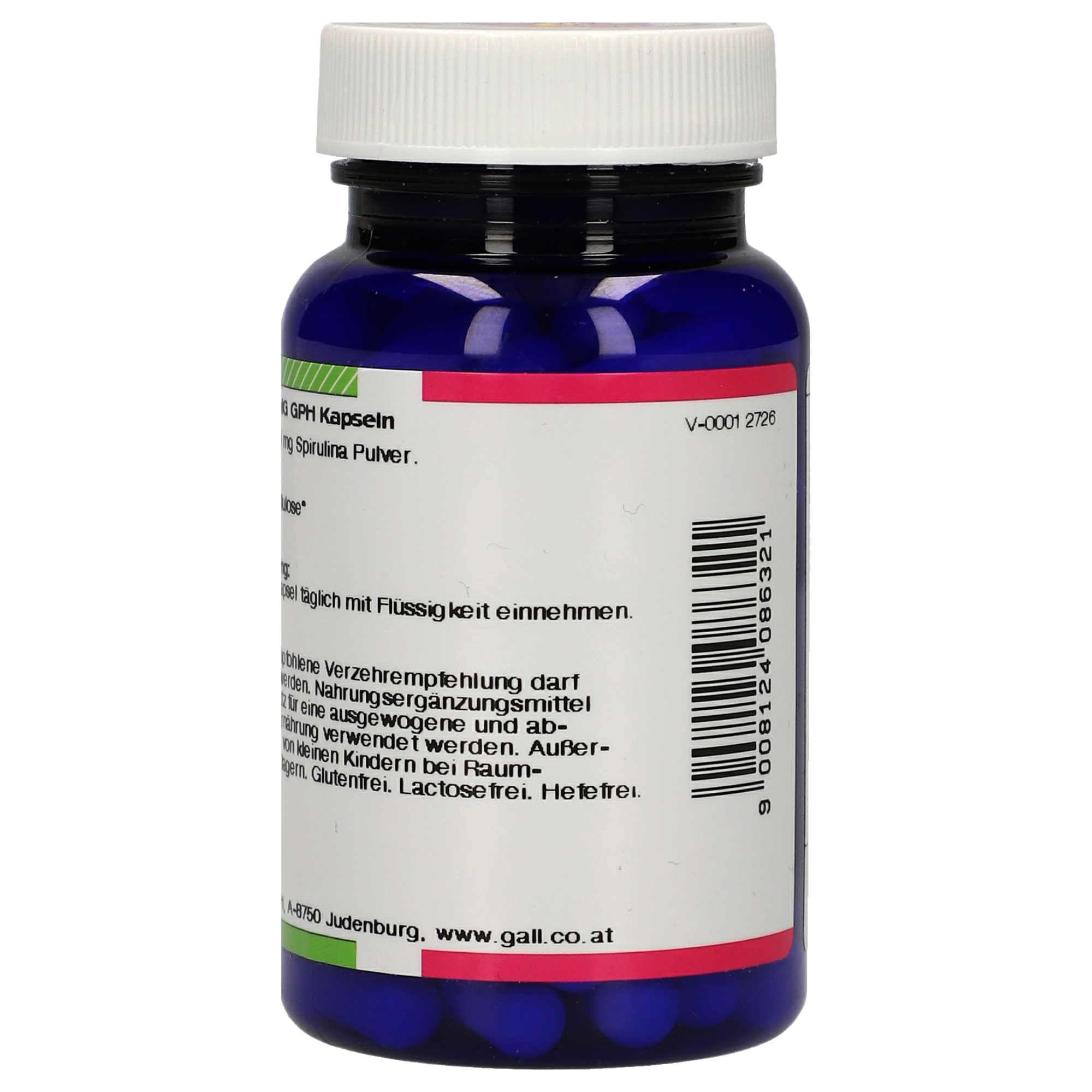 Spirulina 400 mg GPH Kapseln