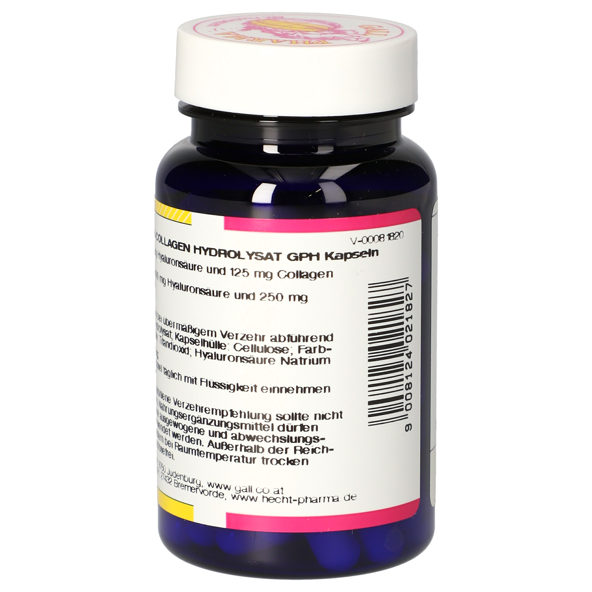 Hyaluronsäure-Collagen Hydrolysat GPH Kapseln