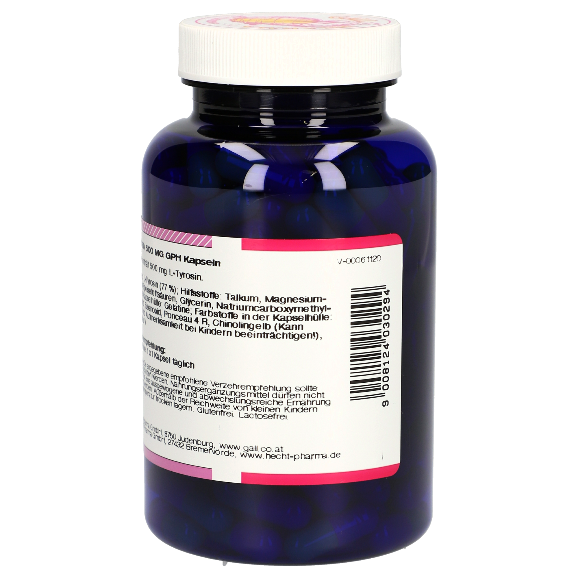 L-Tyrosin 500 mg GPH Kapseln