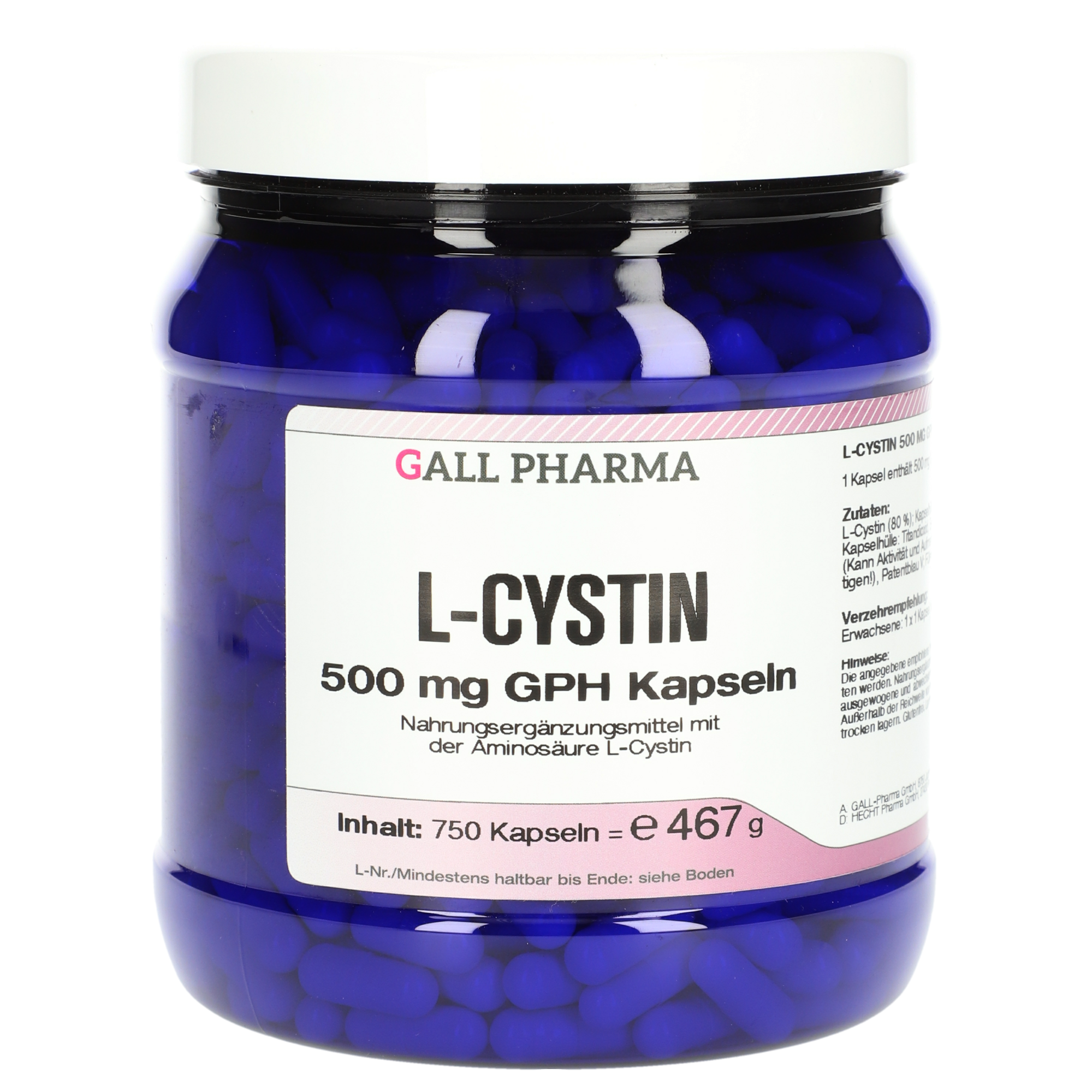 L-Cystin 500 mg GPH Kapseln