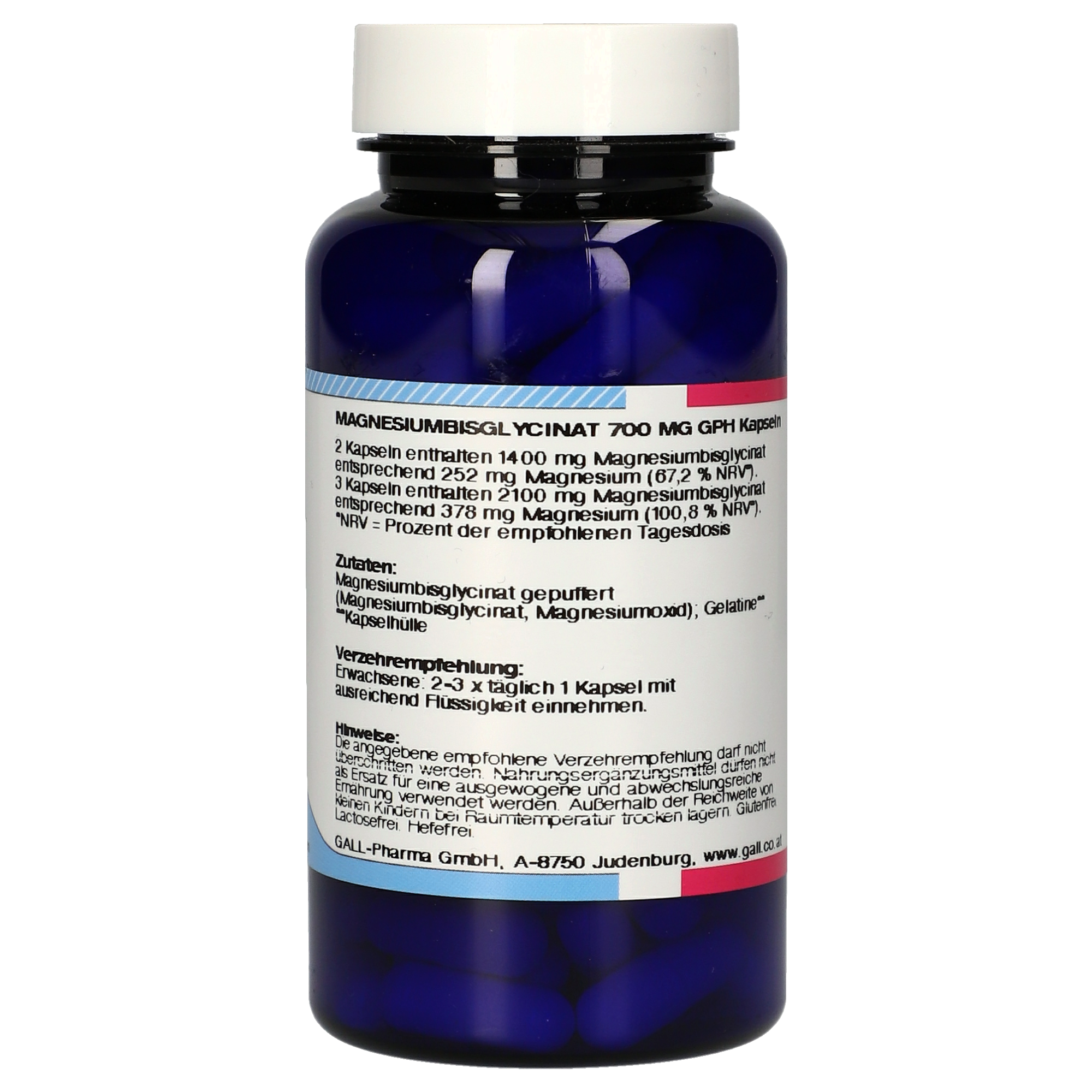 Magnesiumbisglycinat 700 mg GPH Kapseln
