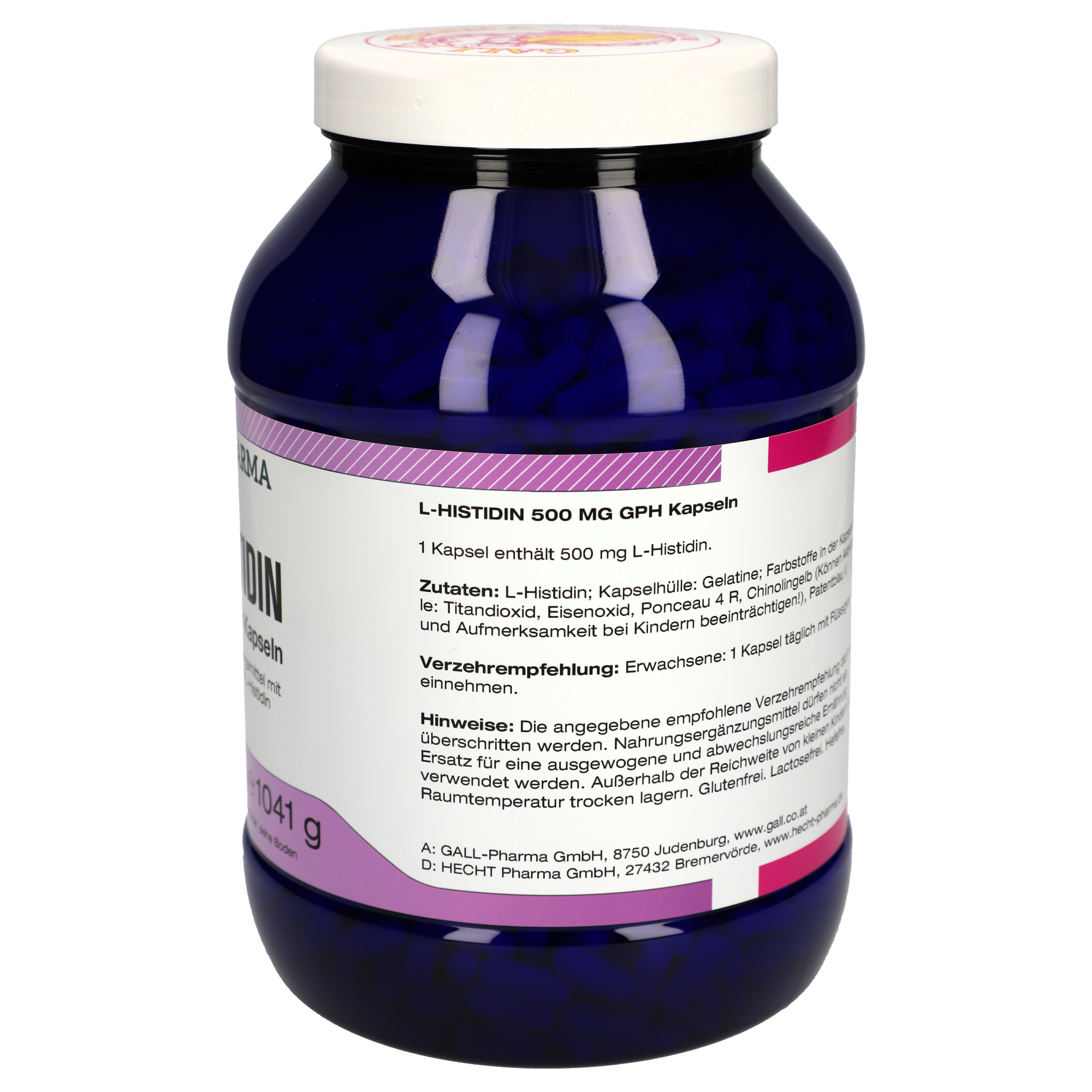 L-Histidin 500 mg GPH Kapseln