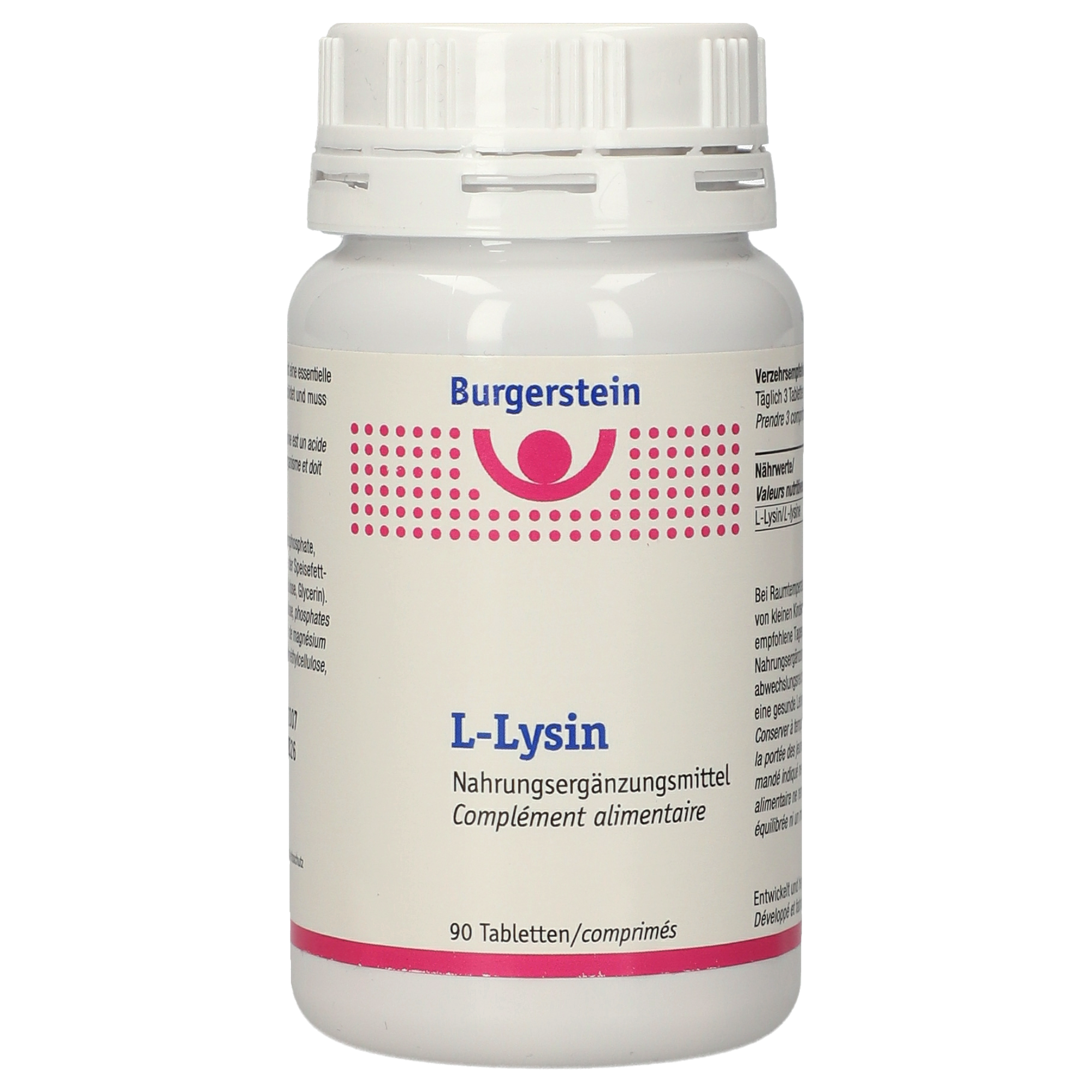 Burgerstein L-Lysin 500 mg Tabletten
