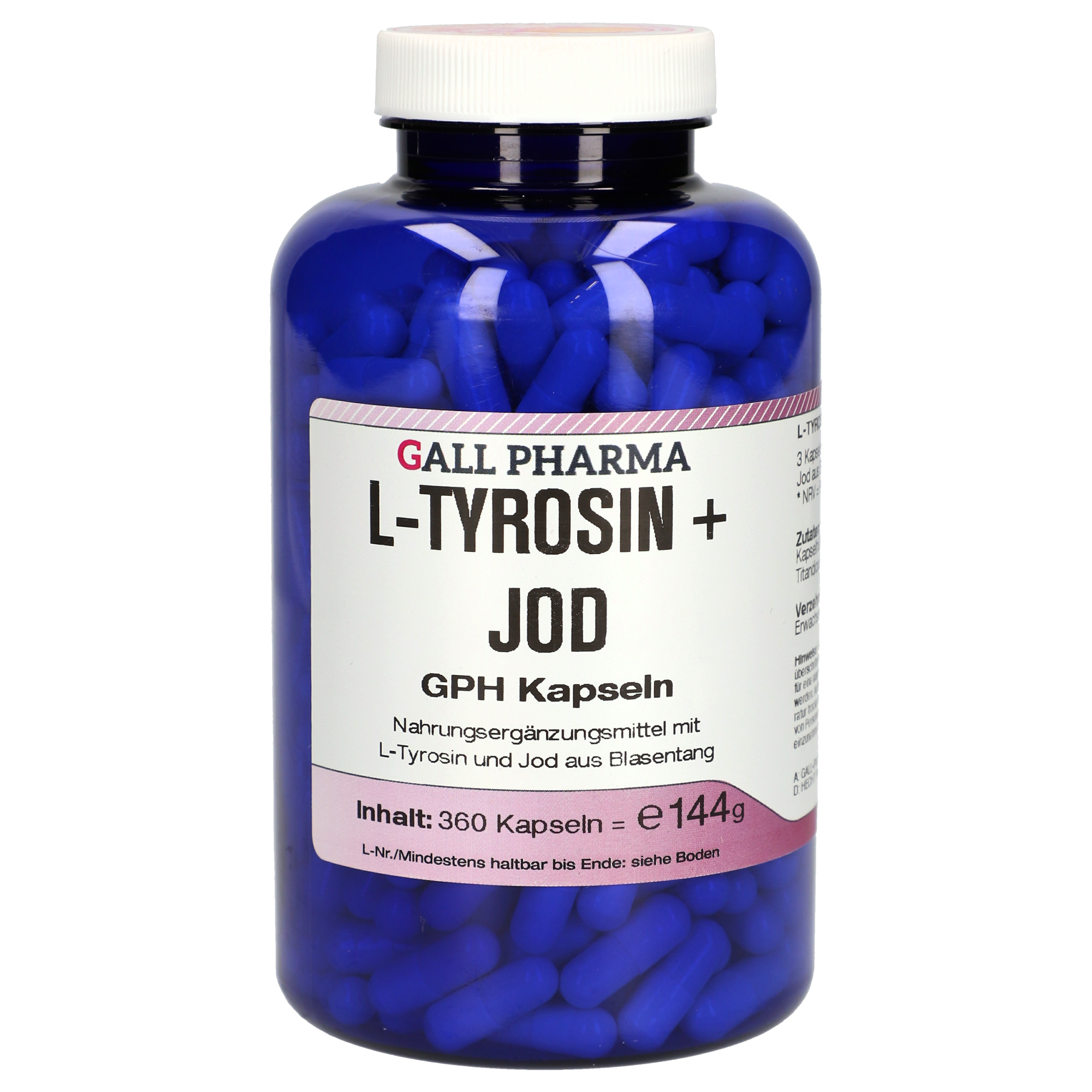 L-Tyrosin + Jod GPH Kapseln