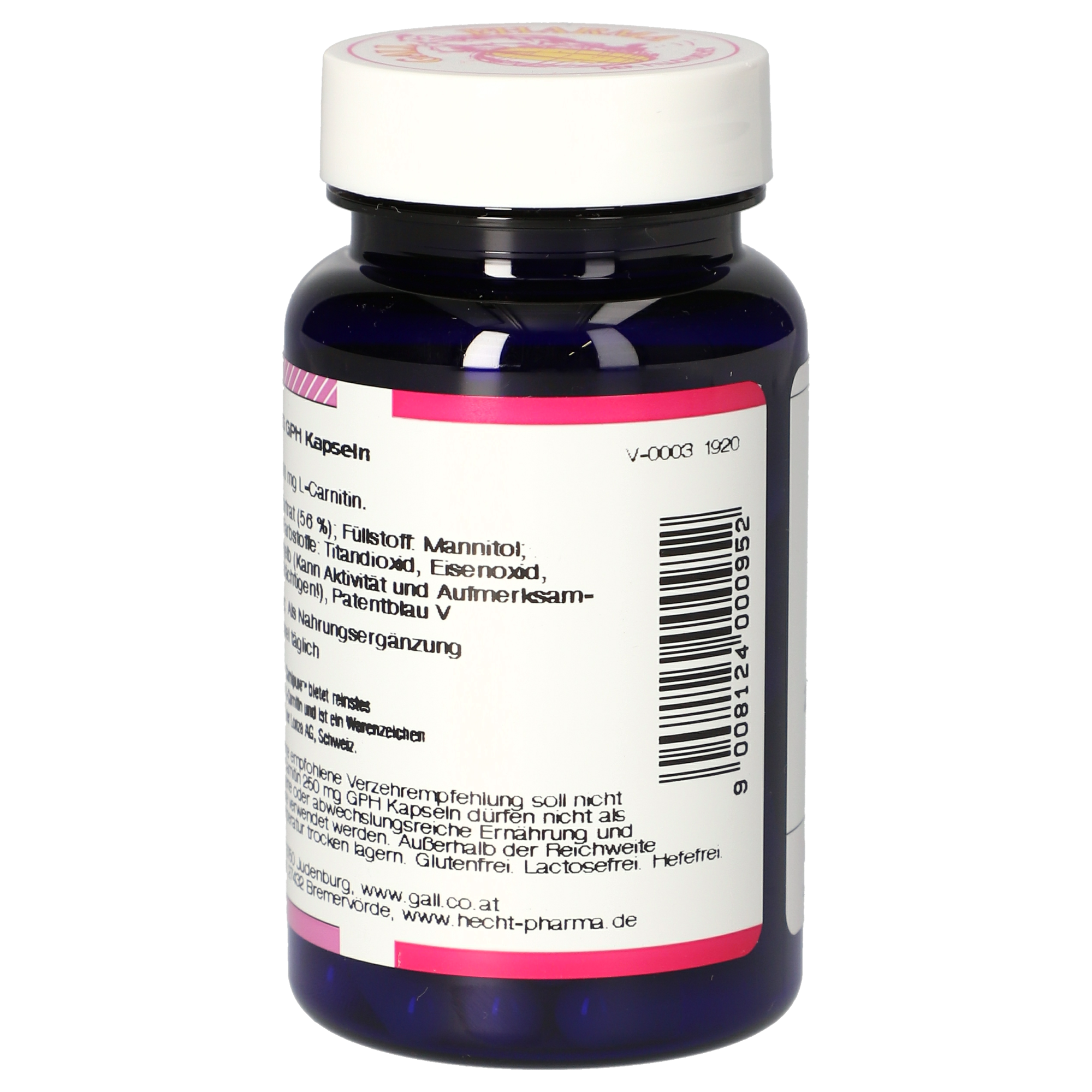 L-Carnitin 250 mg GPH Kapseln