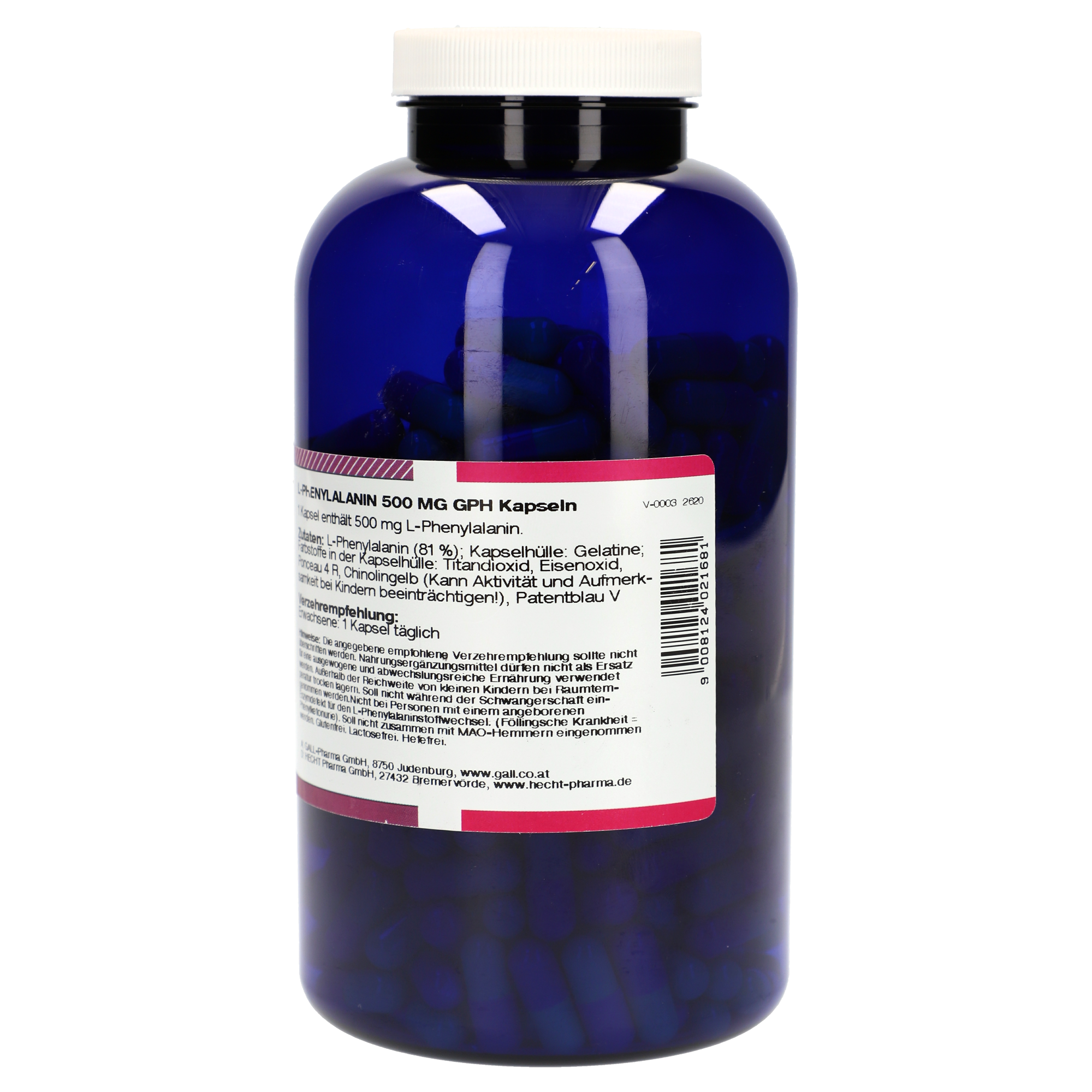 L-Phenylalanin 500 mg GPH Kapseln