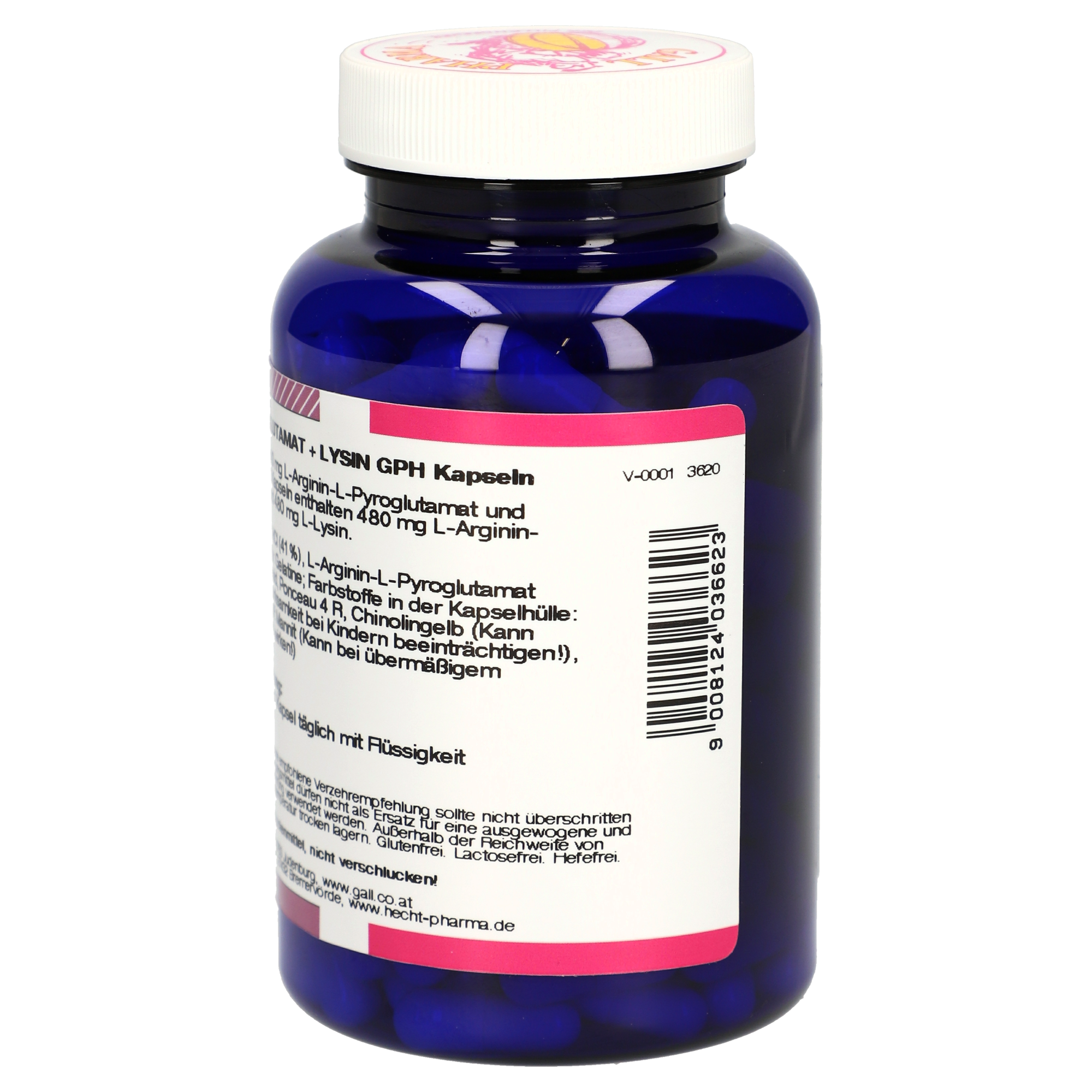 Argininpyroglutamat + Lysin GPH Kapseln