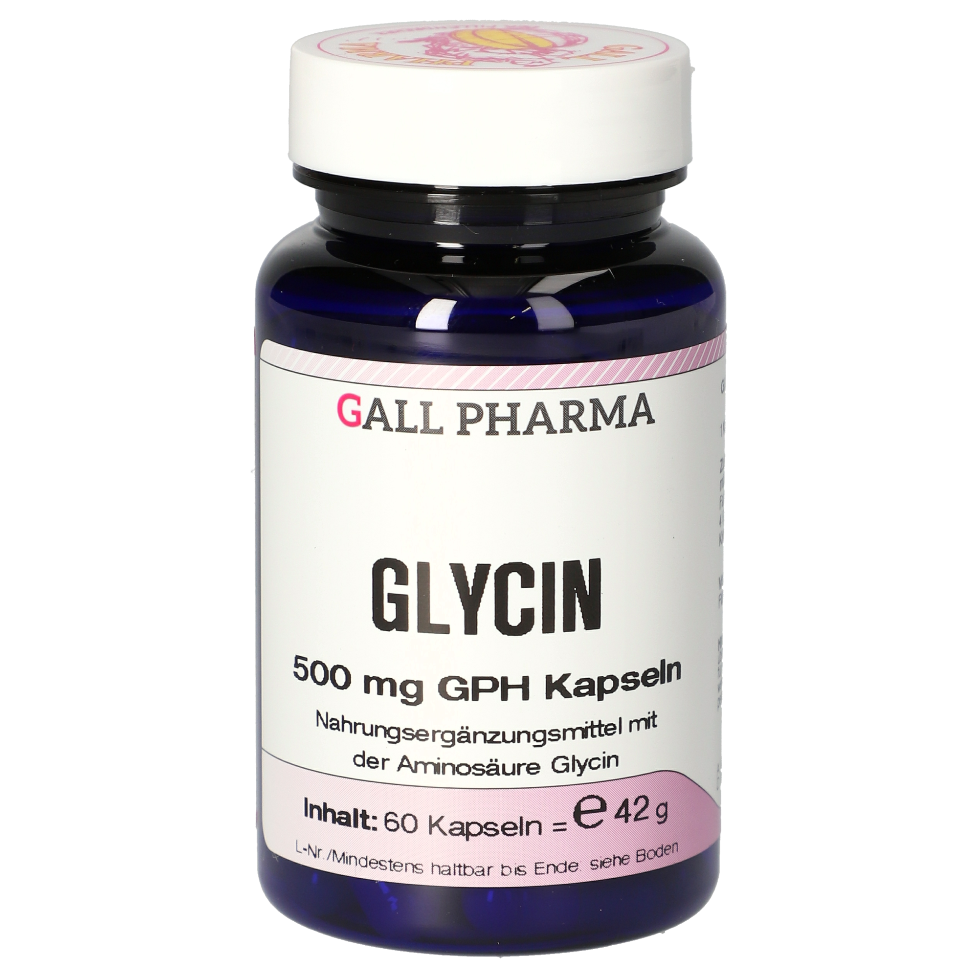 Glycin 500 mg GPH Kapseln Glycin 500 mg GPH Kapseln
