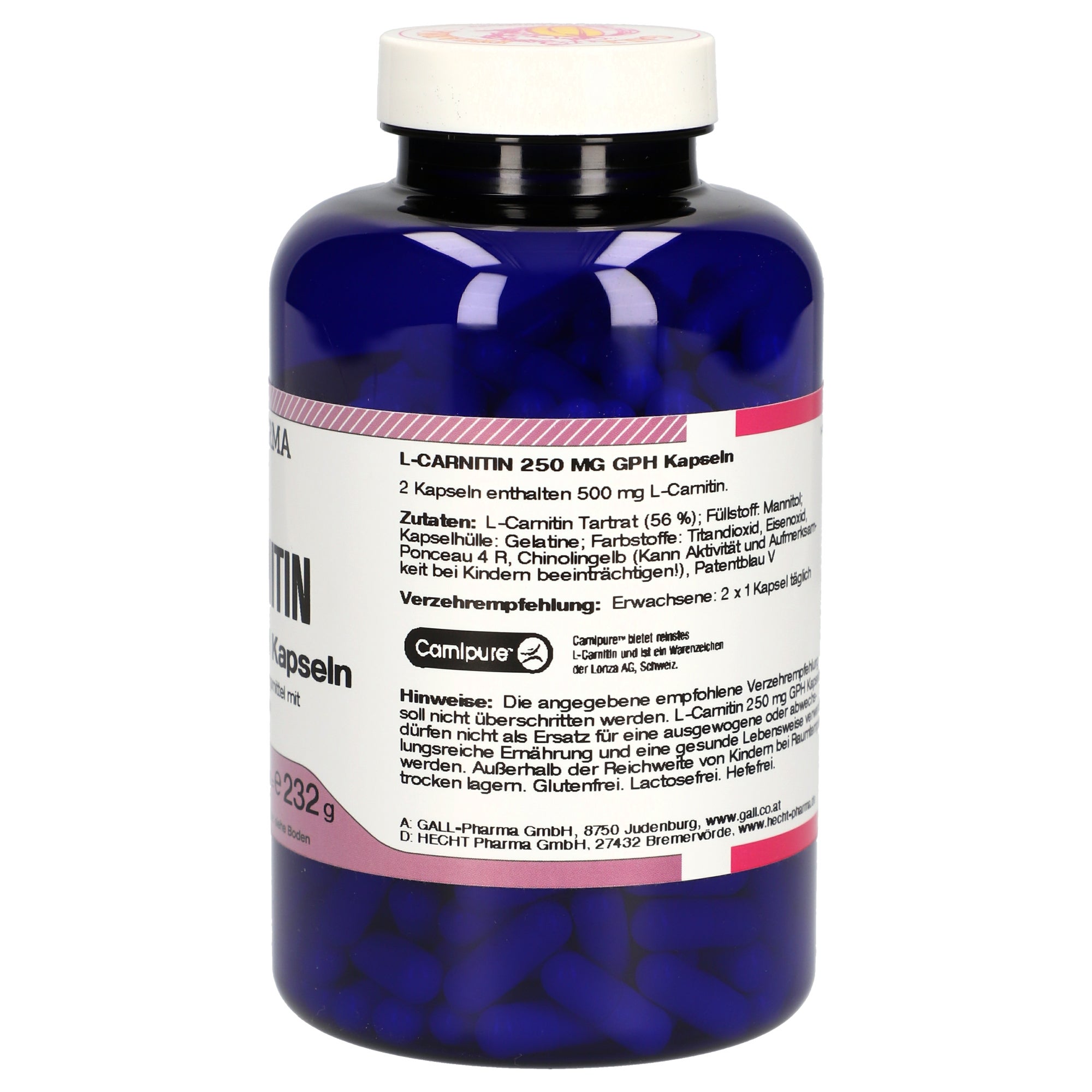 L-Carnitin 250 mg GPH Kapseln