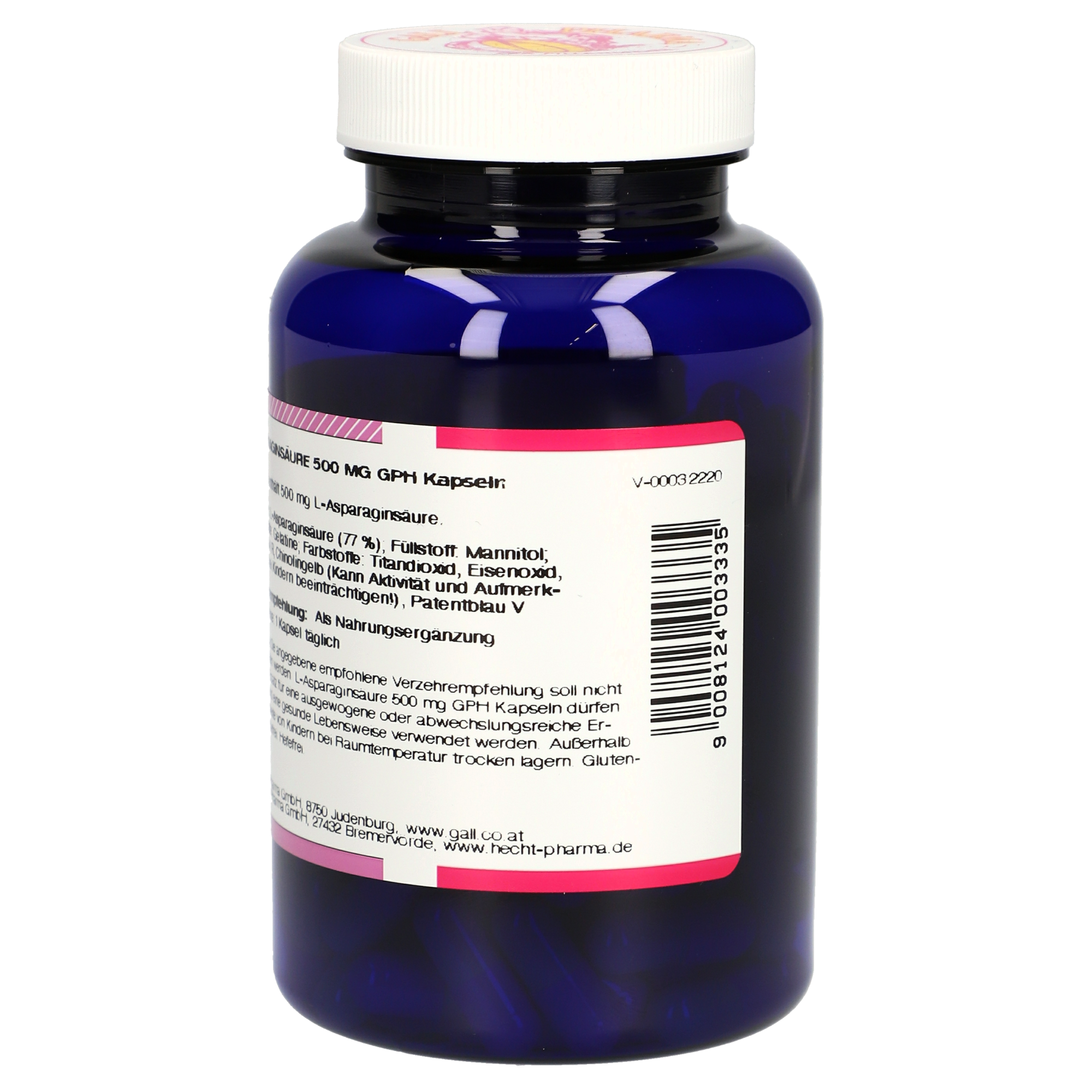 L-Asparaginsäure 500 mg GPH Kapseln
