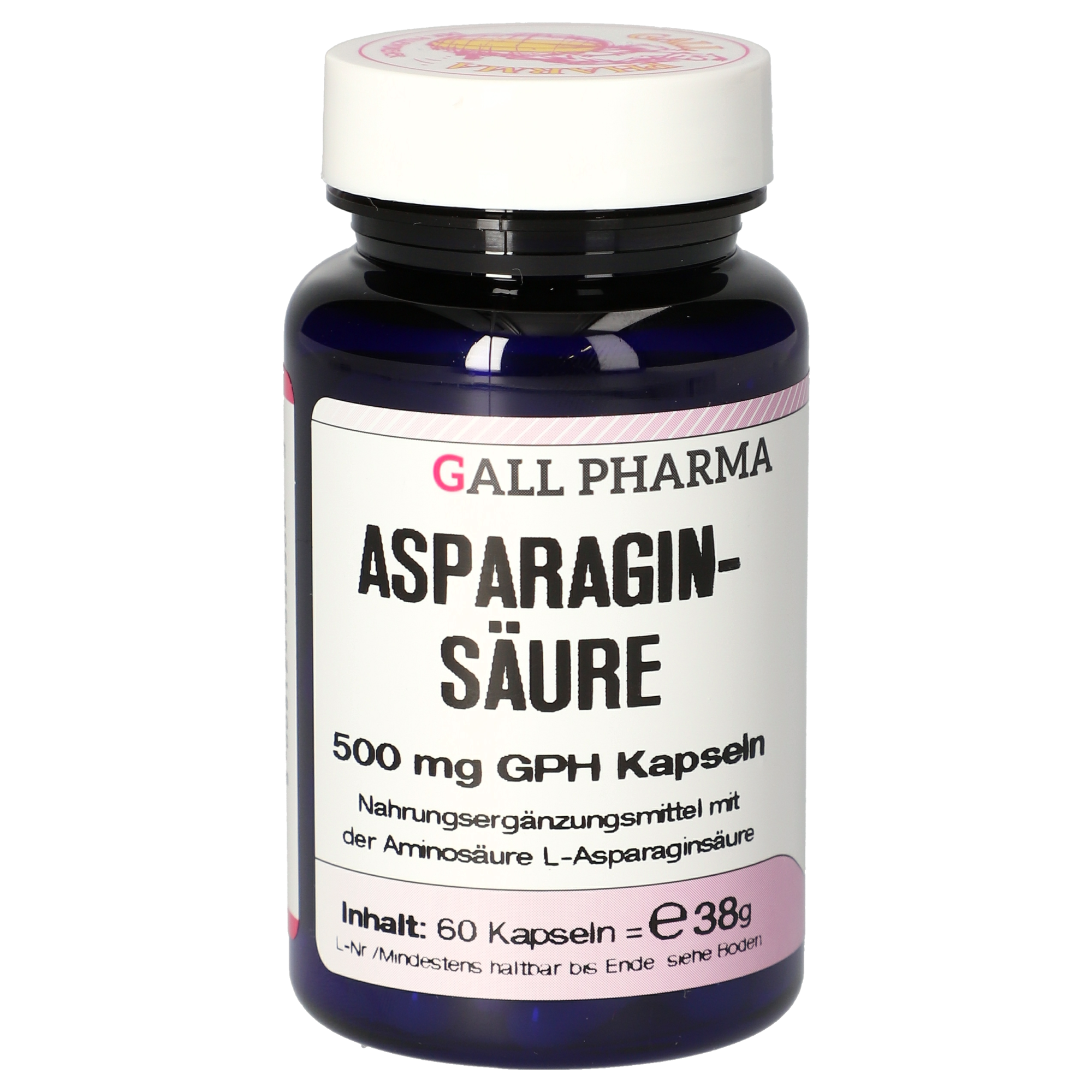 Asparaginsäure 500 mg GPH Kapseln