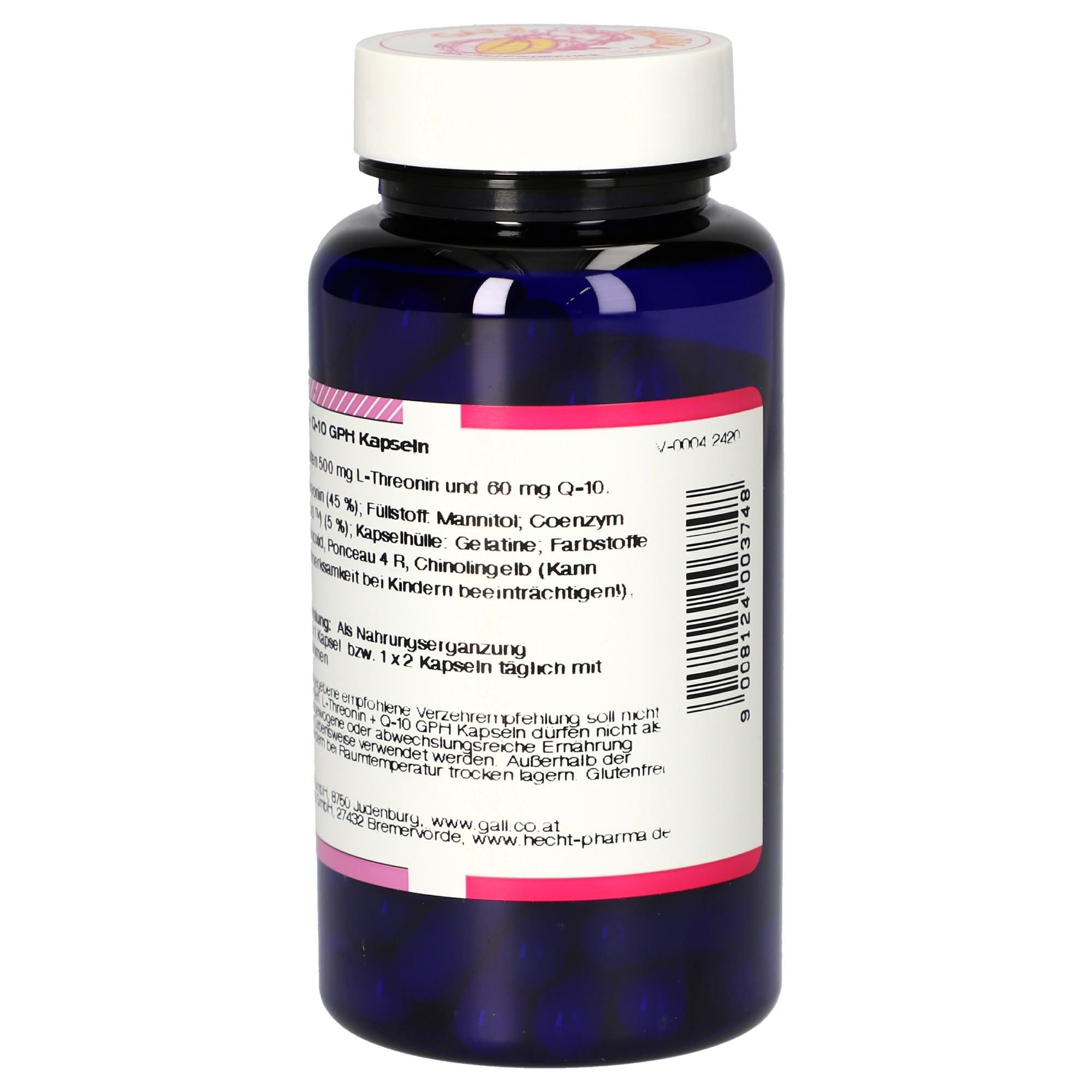 L-Threonin + Q-10 GPH Kapseln