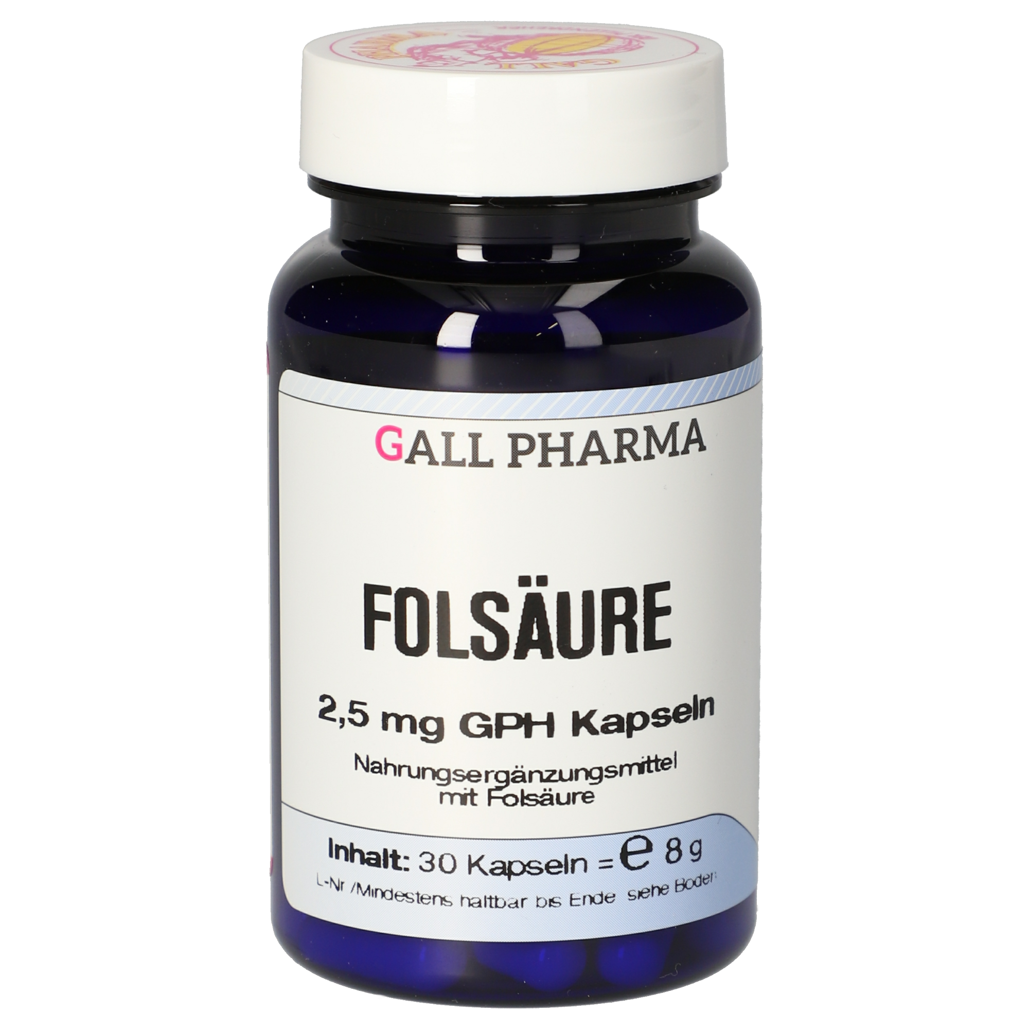 Folsäure 2,5 mg GPH Kapseln