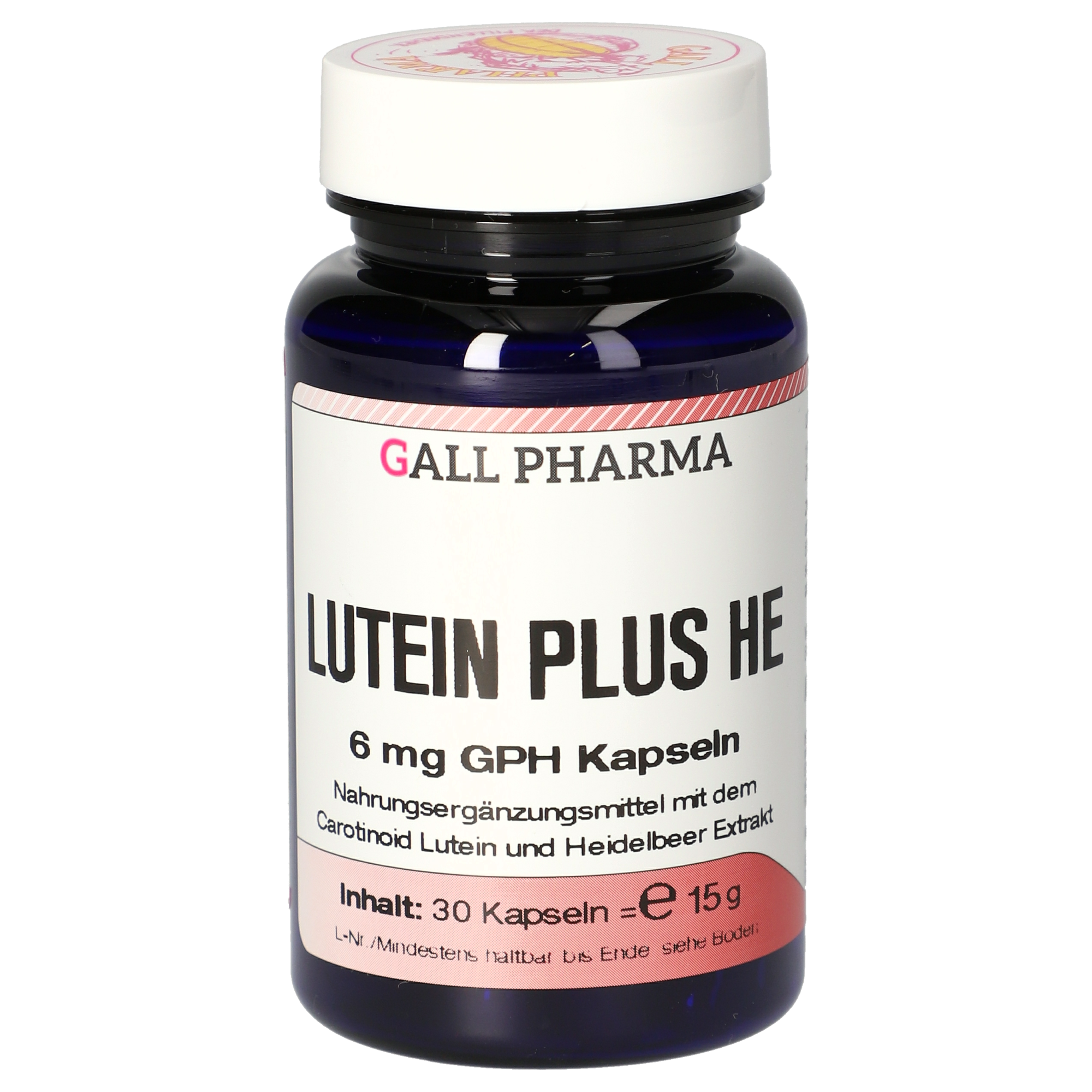 Lutein 6 mg Plus HE GPH Kapseln