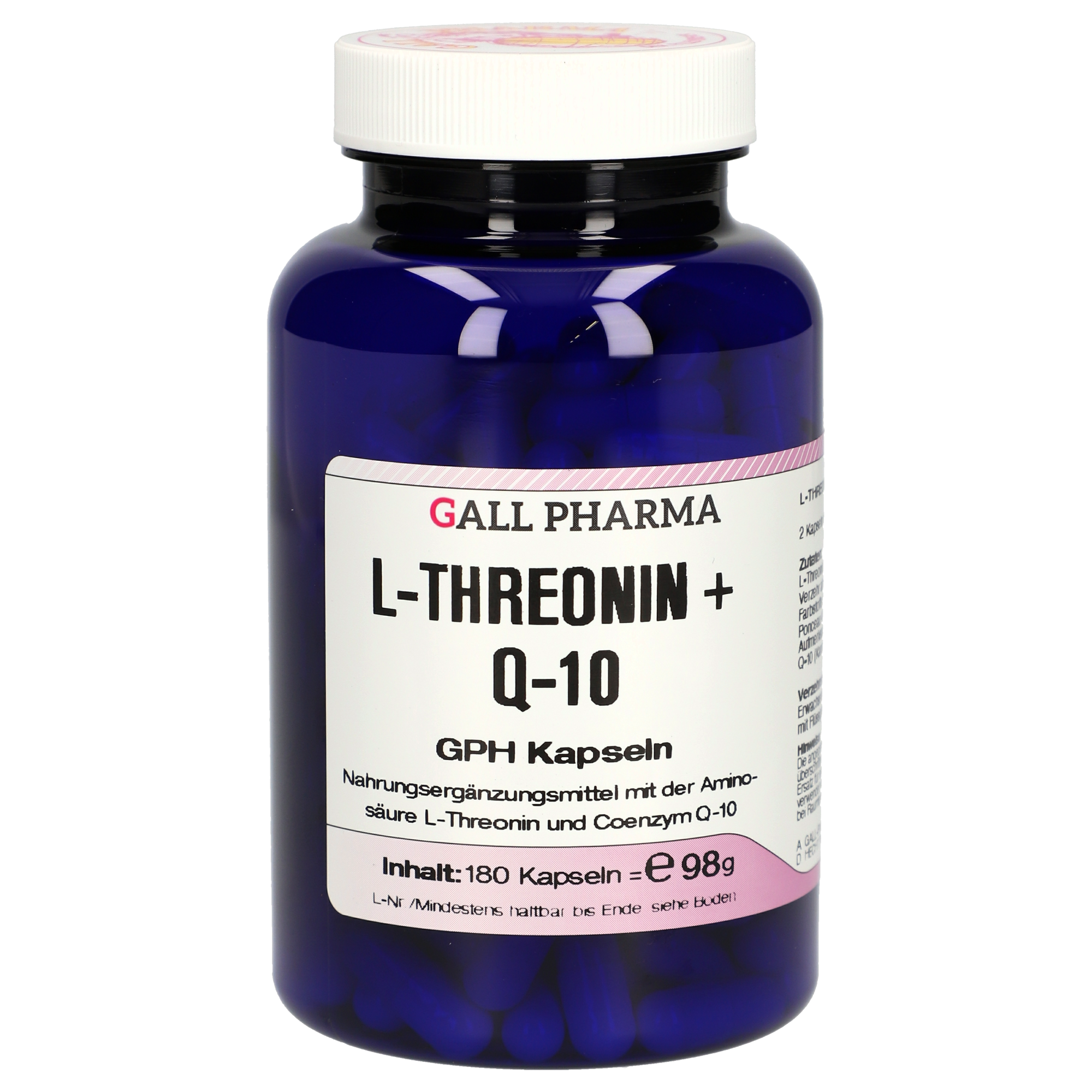 L-Threonin + Q-10 GPH Kapseln