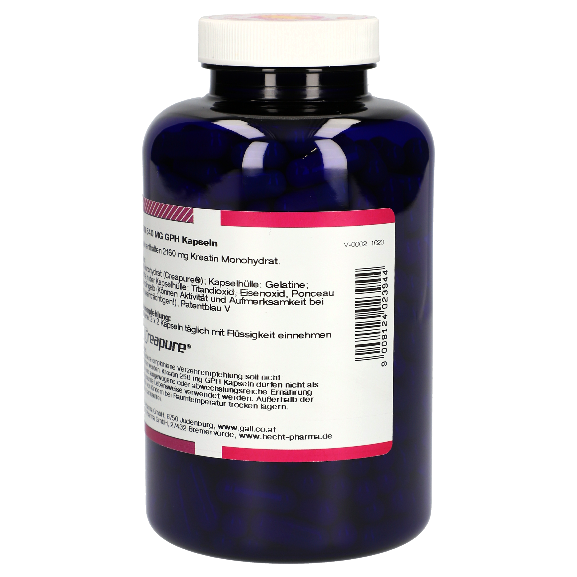 Kreatin 540 mg GPH Kapseln