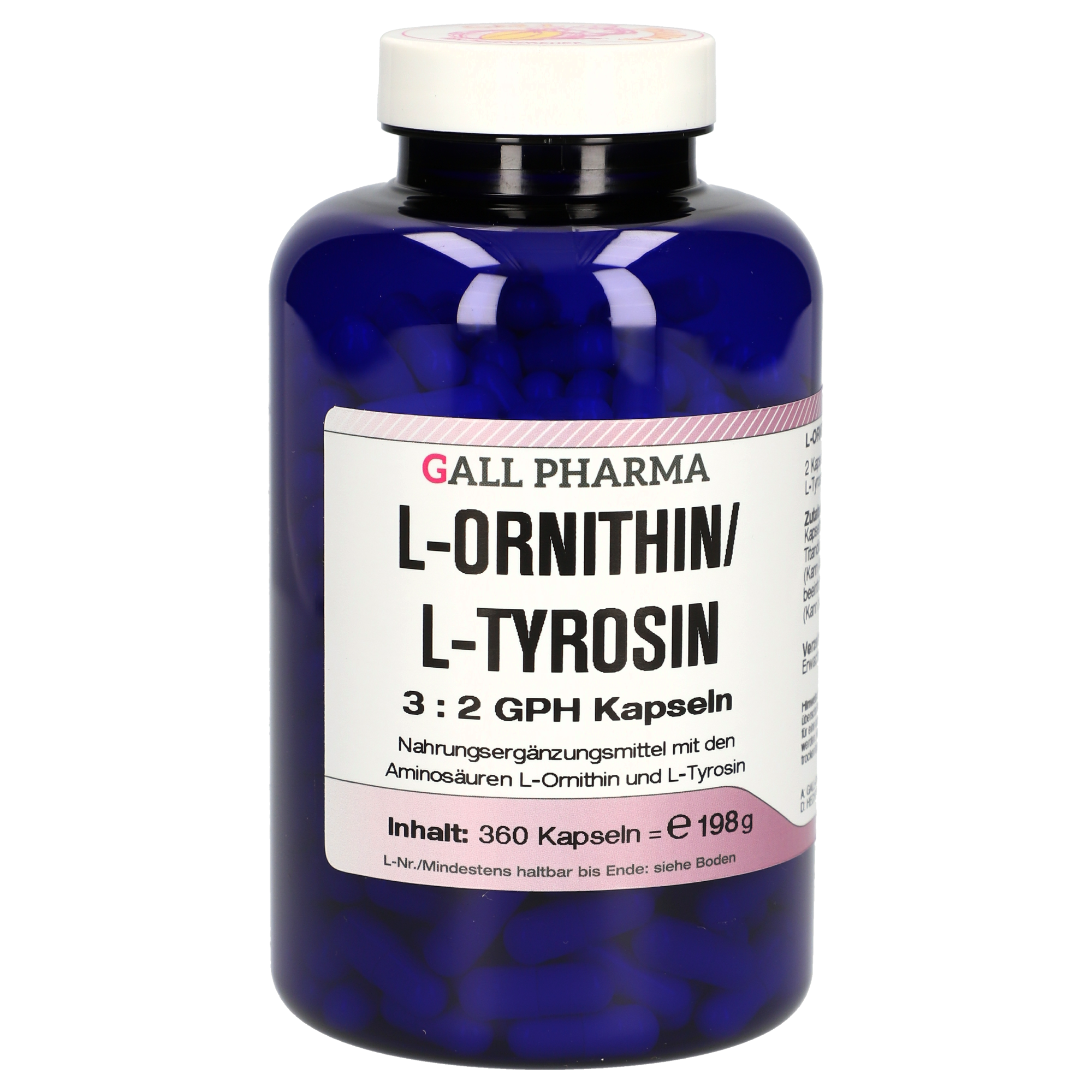 L-Ornithin / L-Tyrosin 3:2 GPH Kapseln