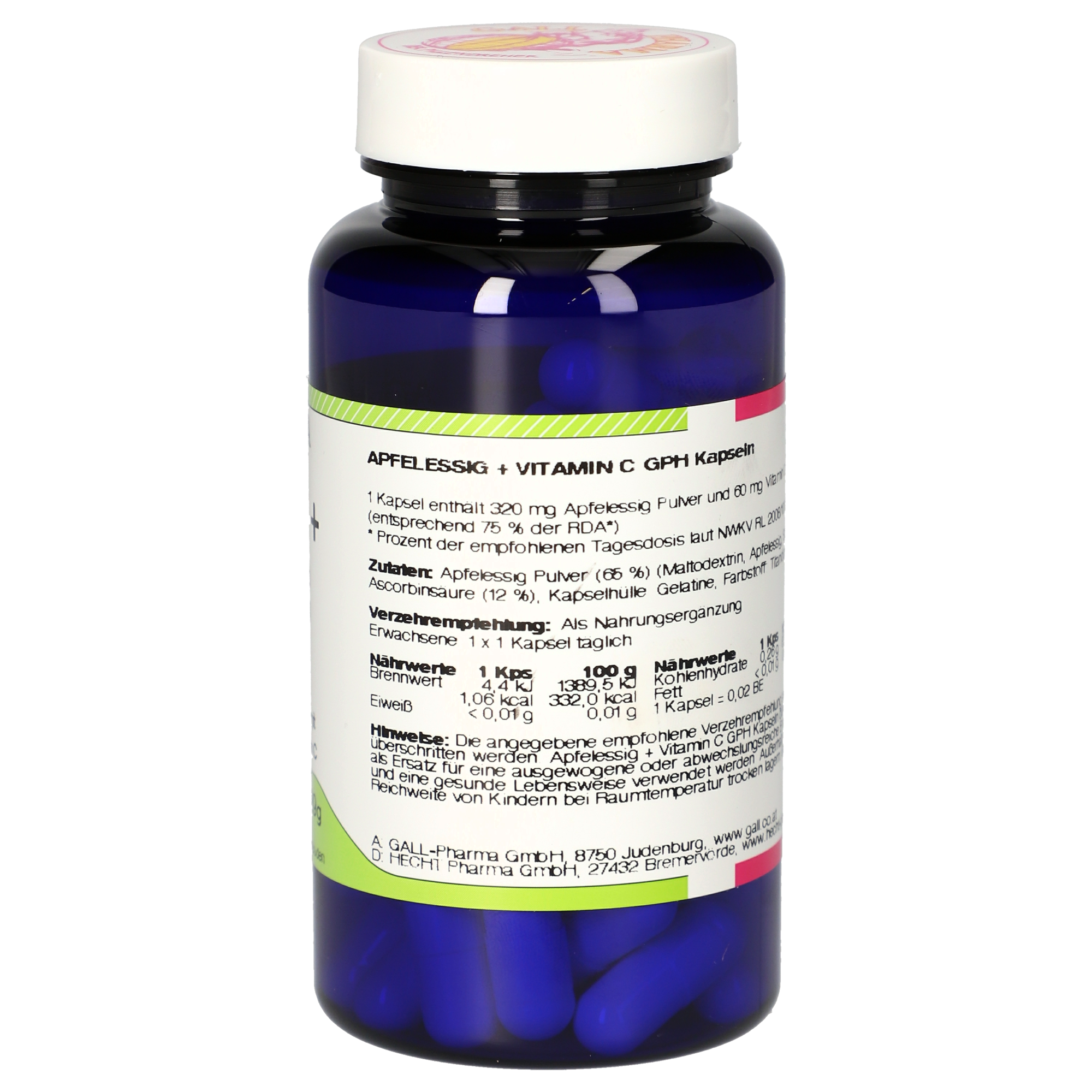 Apfelessig + Vitamin C GPH Kapseln