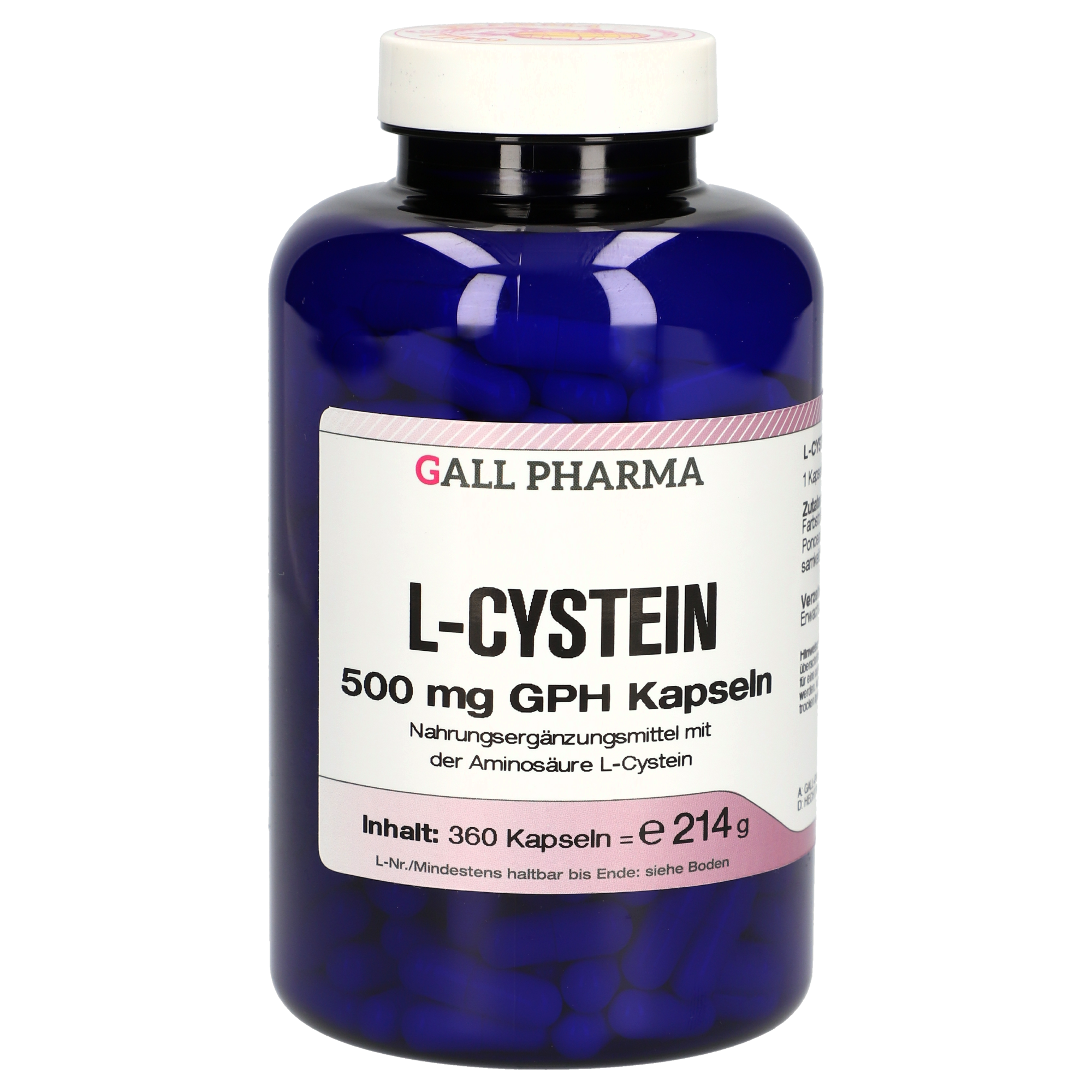 L-Cystein 500 mg GPH Kapseln