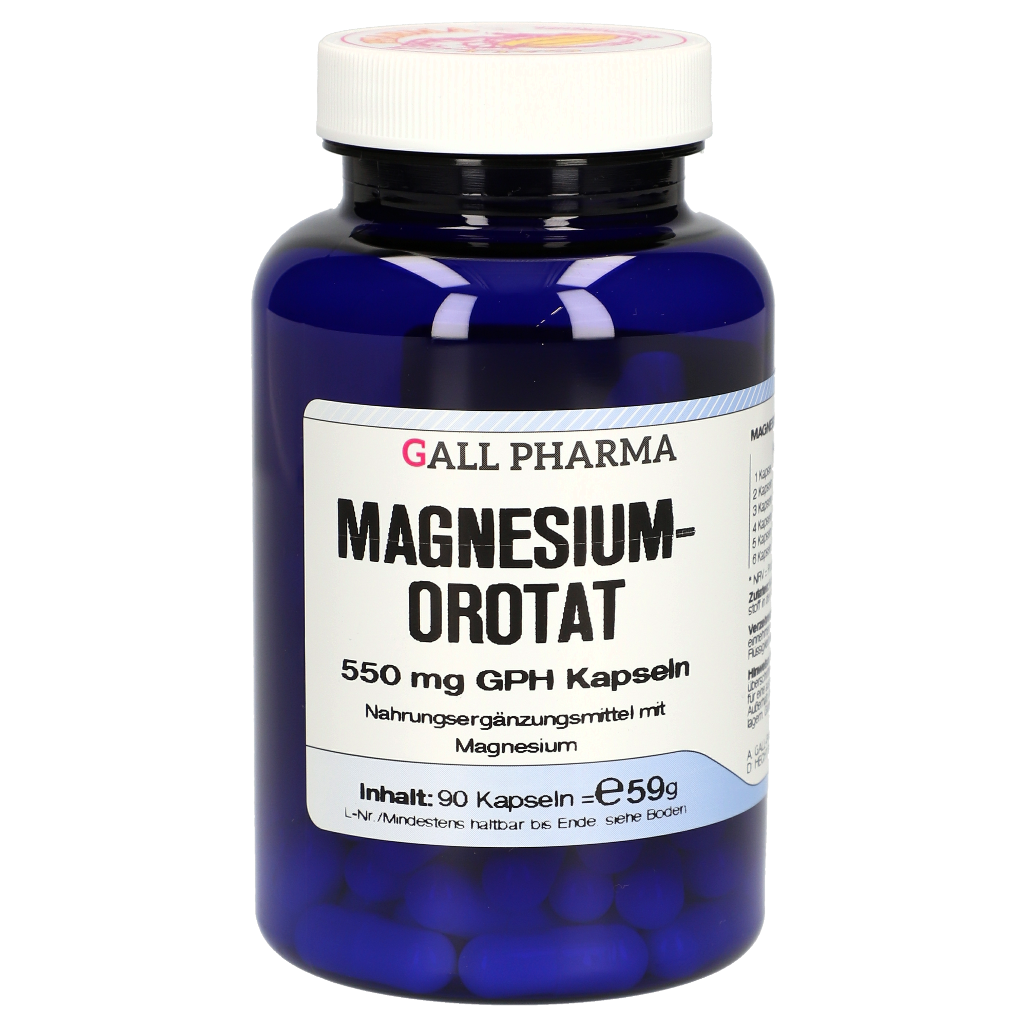 Magnesiumorotat 550 mg GPH Kapseln Magnesiumorotat 550 mg GPH Kapseln
