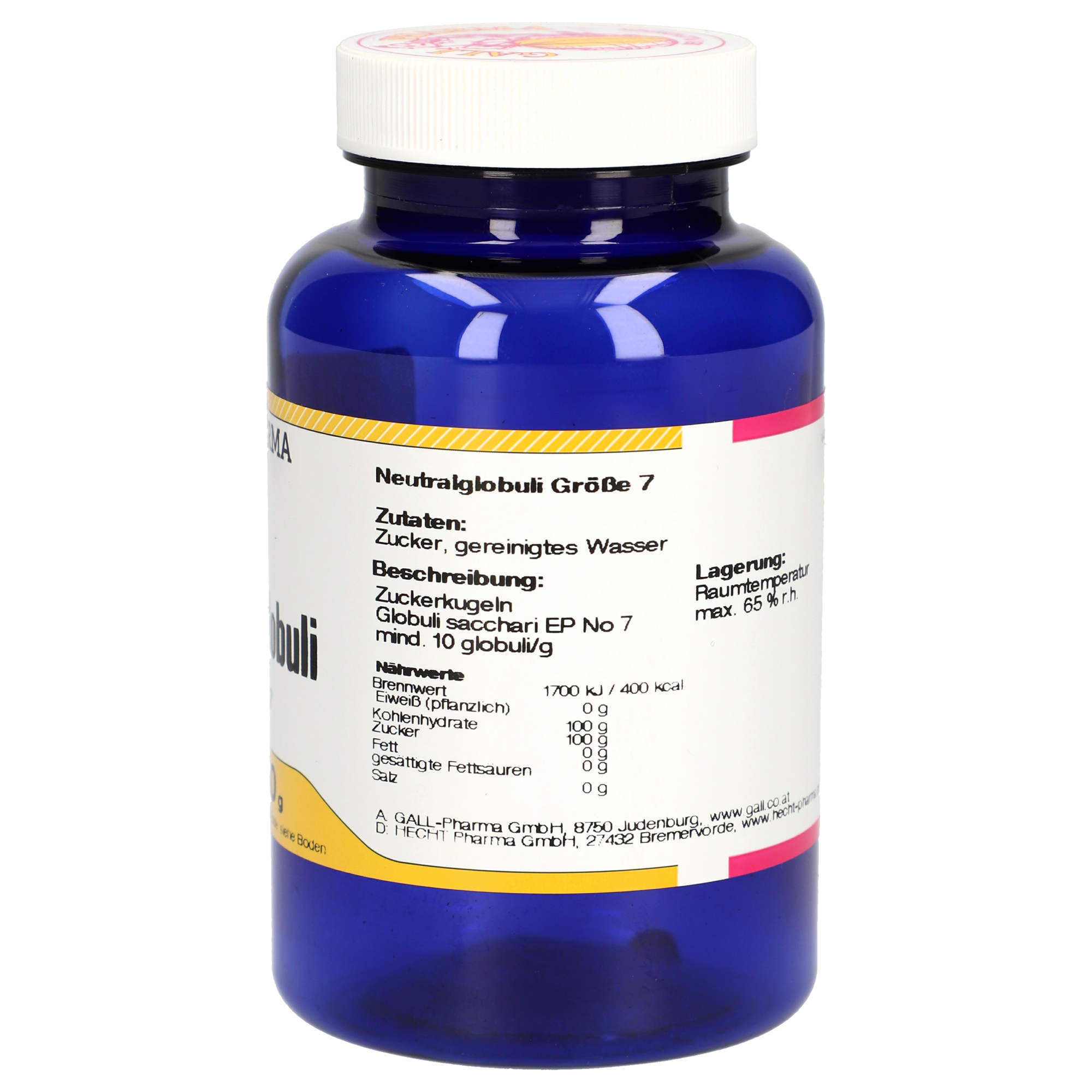 Neutralglobuli Größe 7 GPH