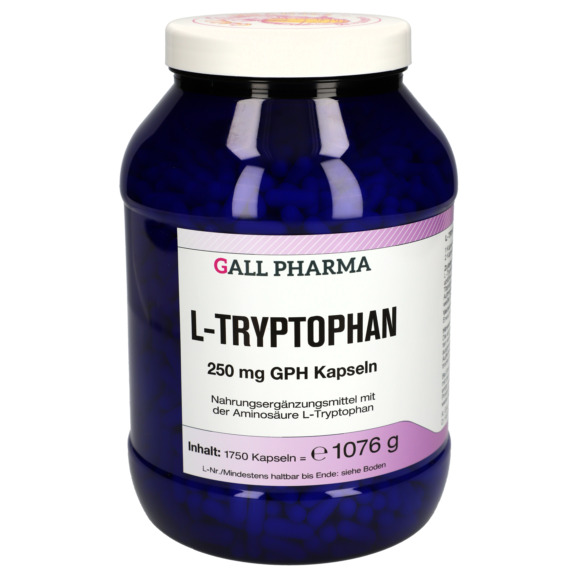 L-Tryptophan 250 mg GPH Kapseln