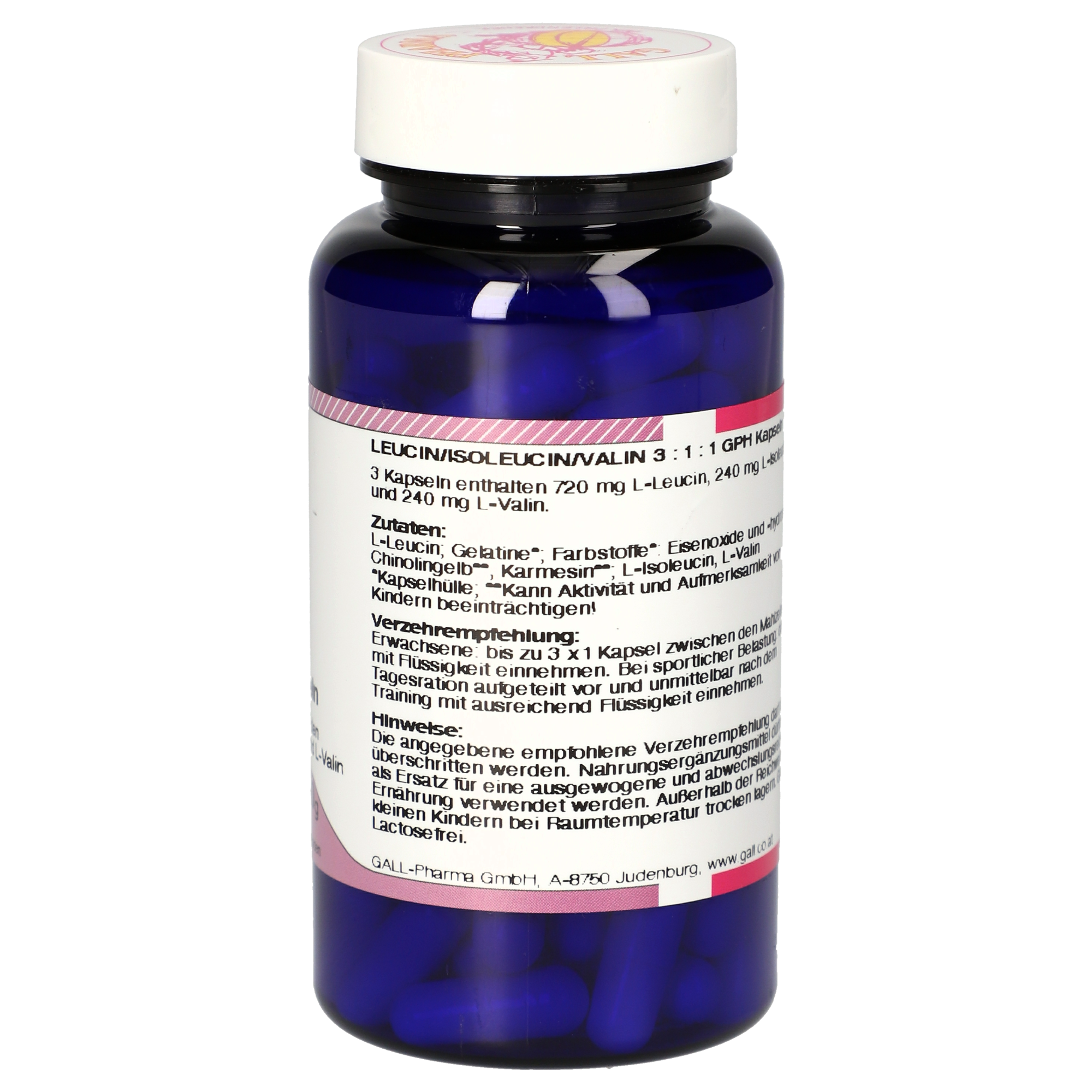 Leucin / Isoleucin / Valin 3:1:1 GPH Kapseln
