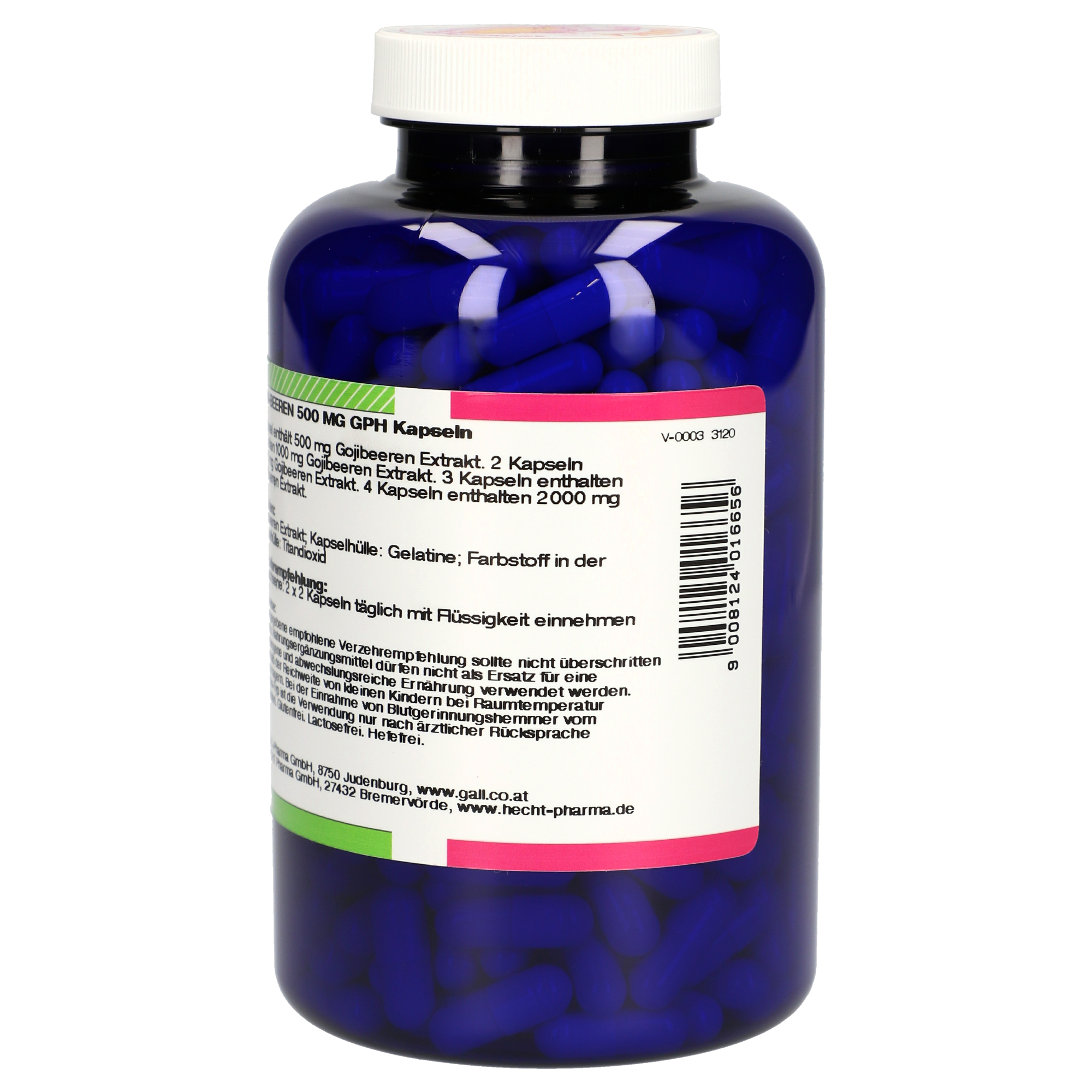 Goji Beeren 500 mg GPH Kapseln